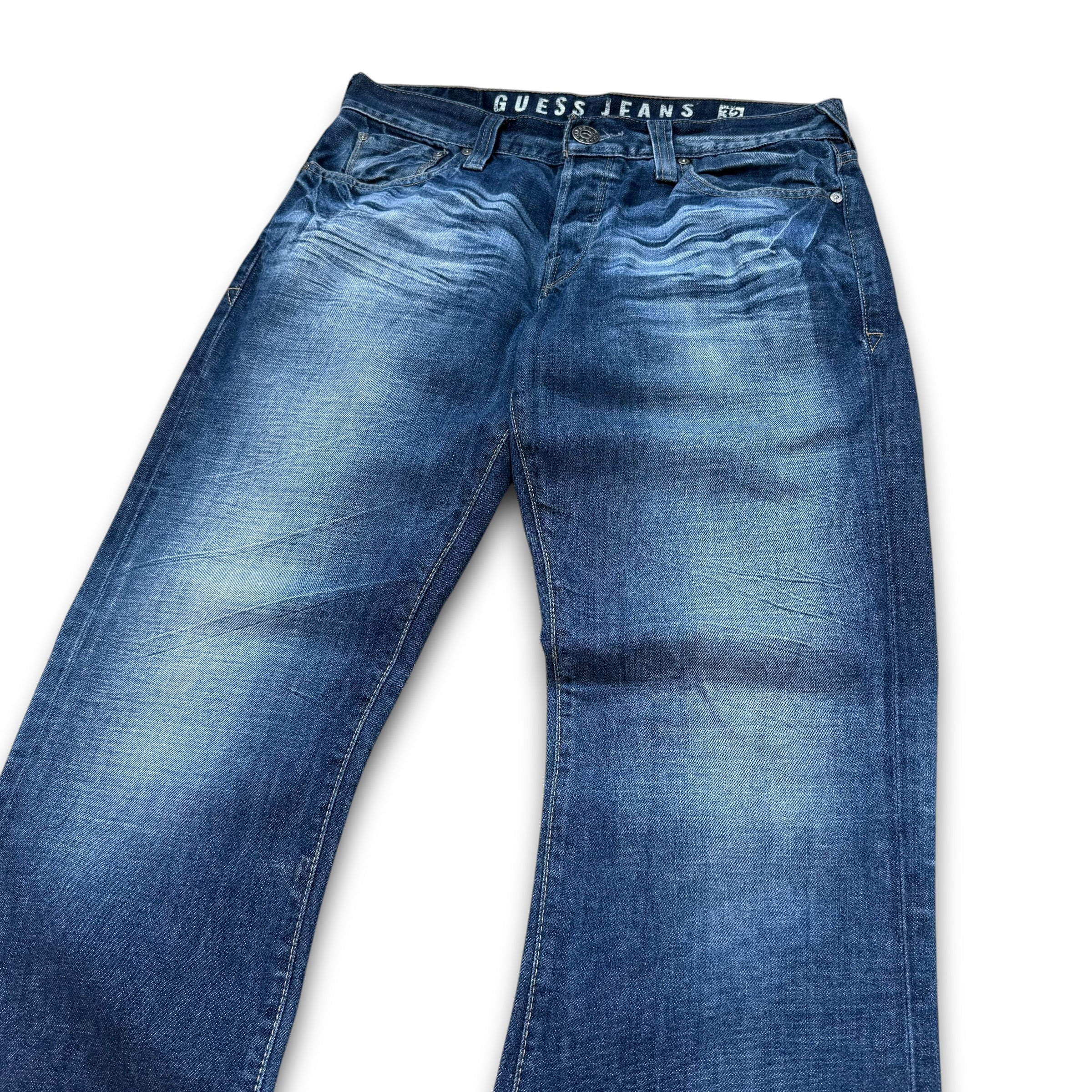 Guess 2000's relaxed fit denim bootcut jeans (M)