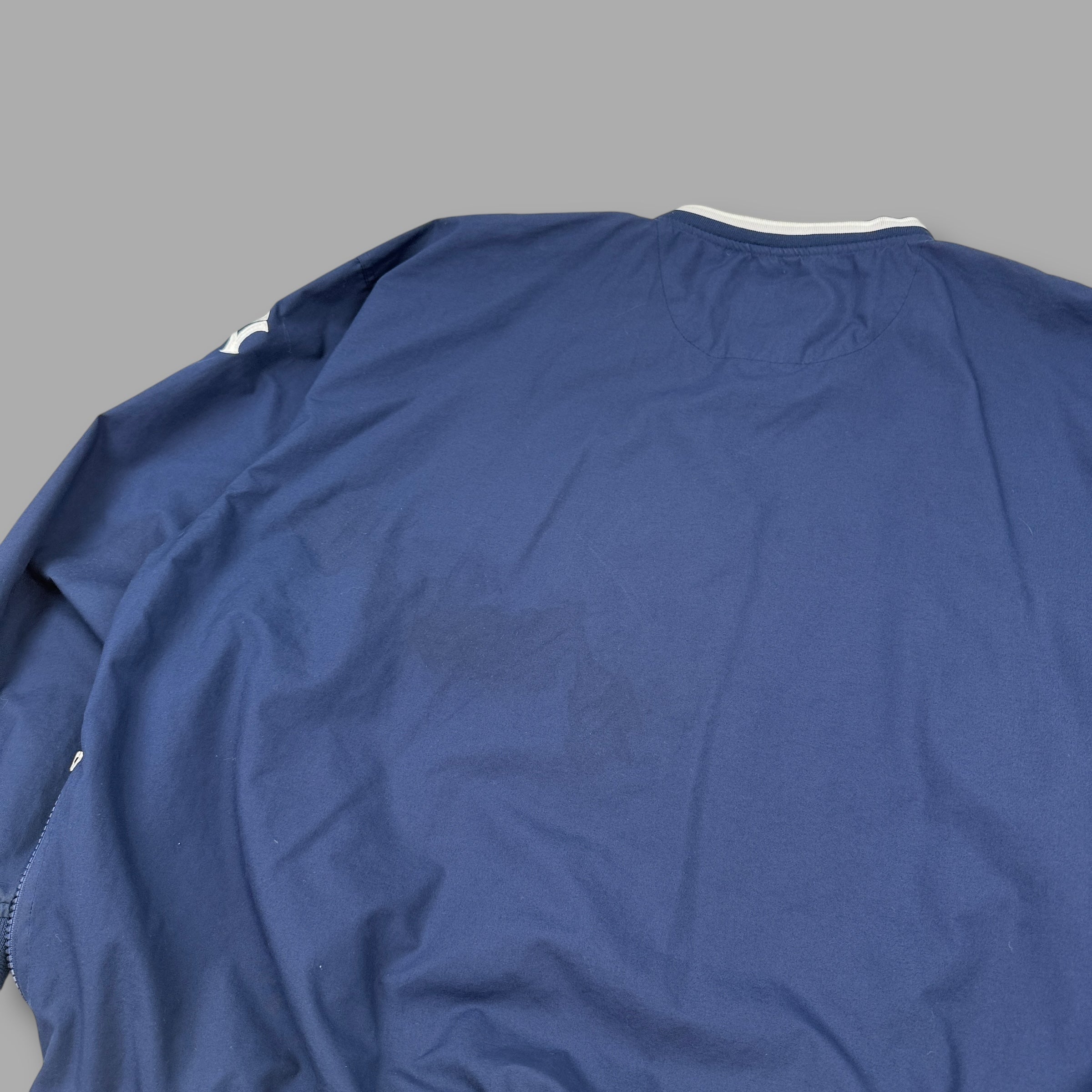 Nike new york yankees 2000's centre swoosh pullover track jacket (XL)