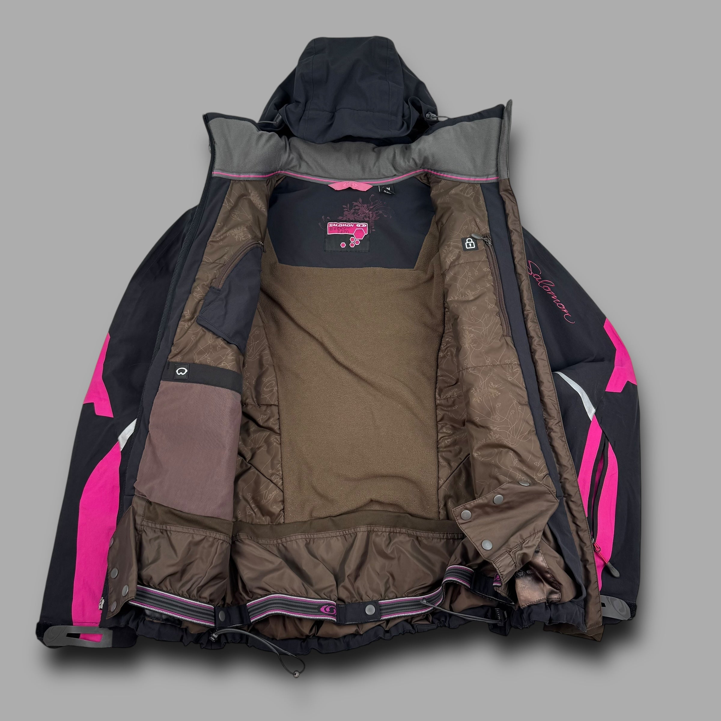 Salomon 2008 technical vented clima pro softshell ski jacket (M) wms