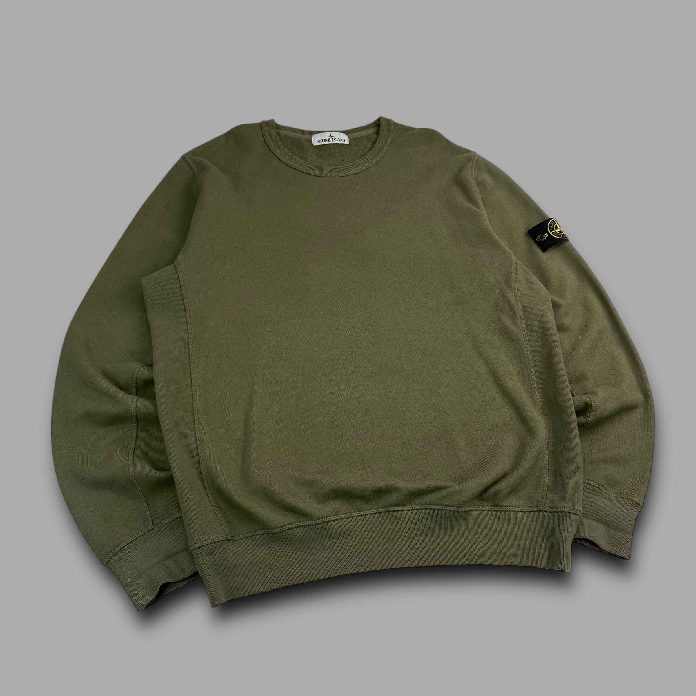 Stone island pullover sweatshirt (XXL)