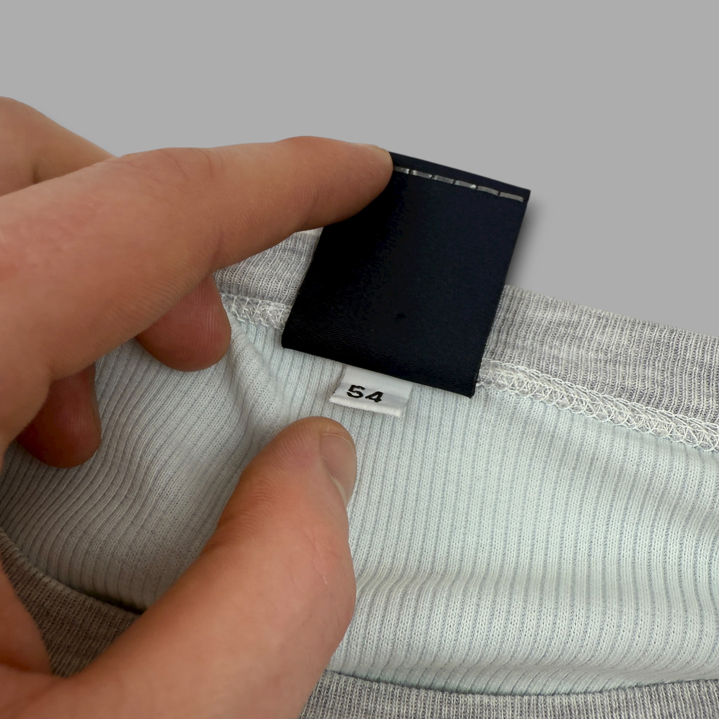 Dolce & gabanna 2000's pullover ribbed long sleeve tee (XL)