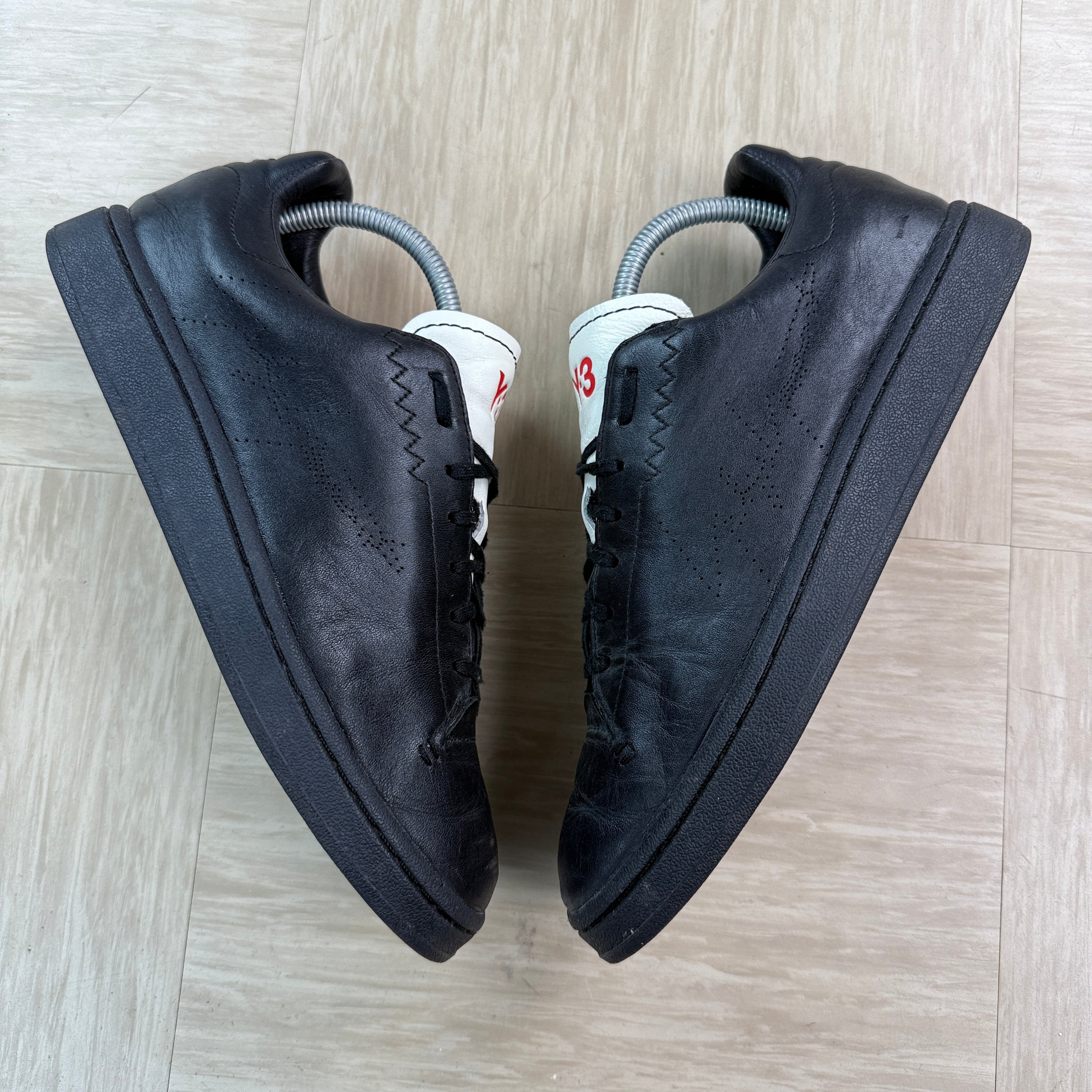 Adidas x Yohji Yamamoto 2007 perforated leather Y3 field trainers (UK8)