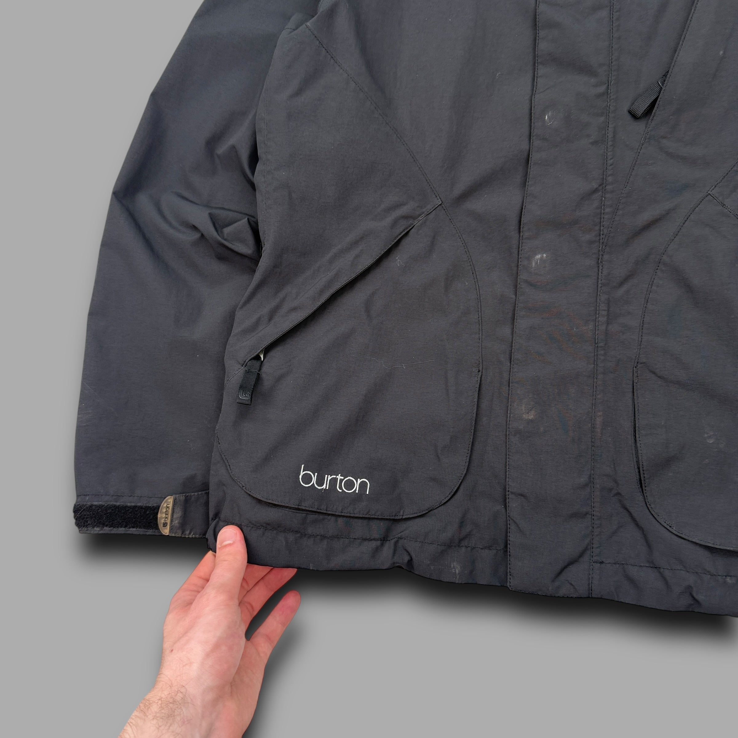 Burton gore-tex 2000's technical softshell panelled ski jacket (S)