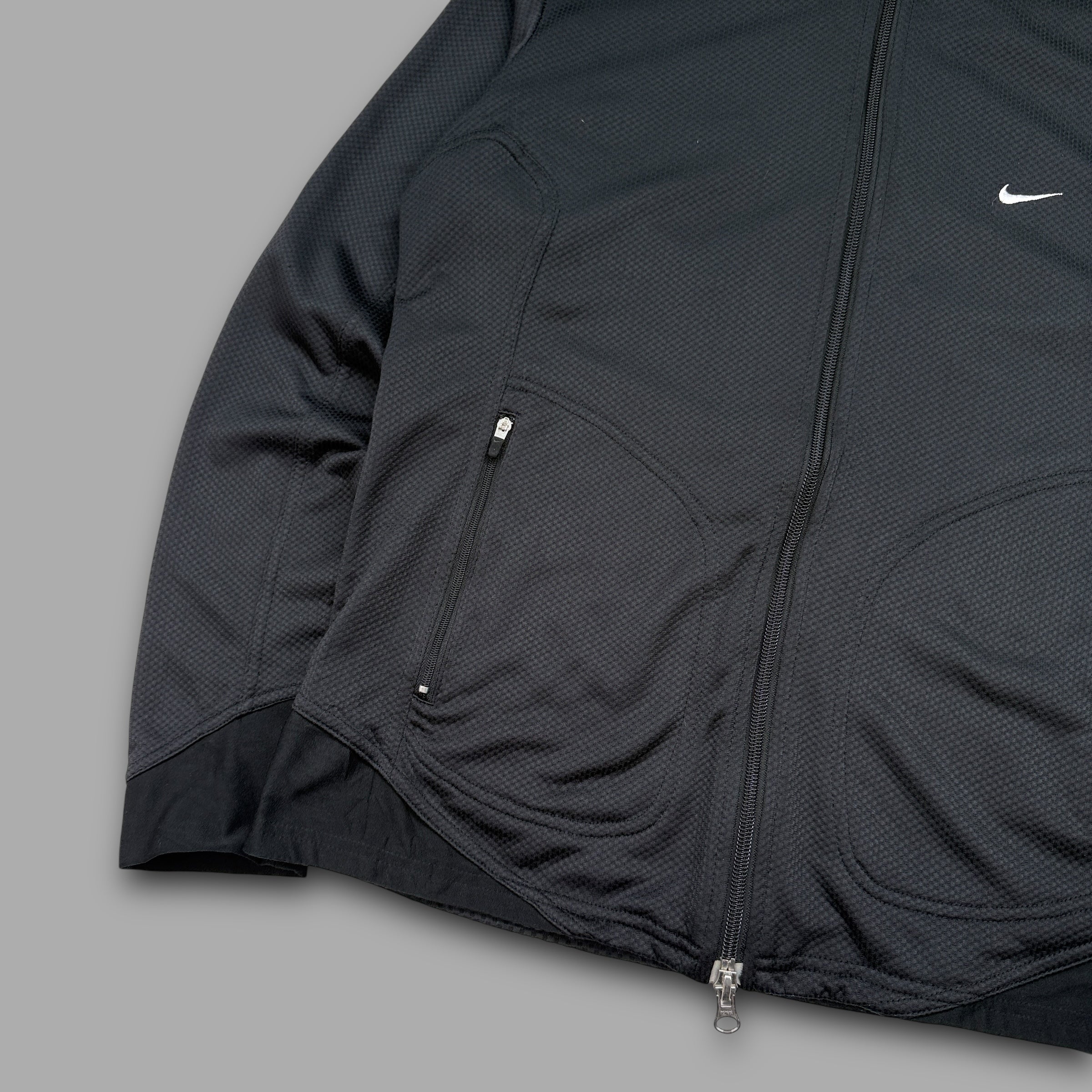 Nike sphere 2000's technical lightweight mesh running track jacket (S)