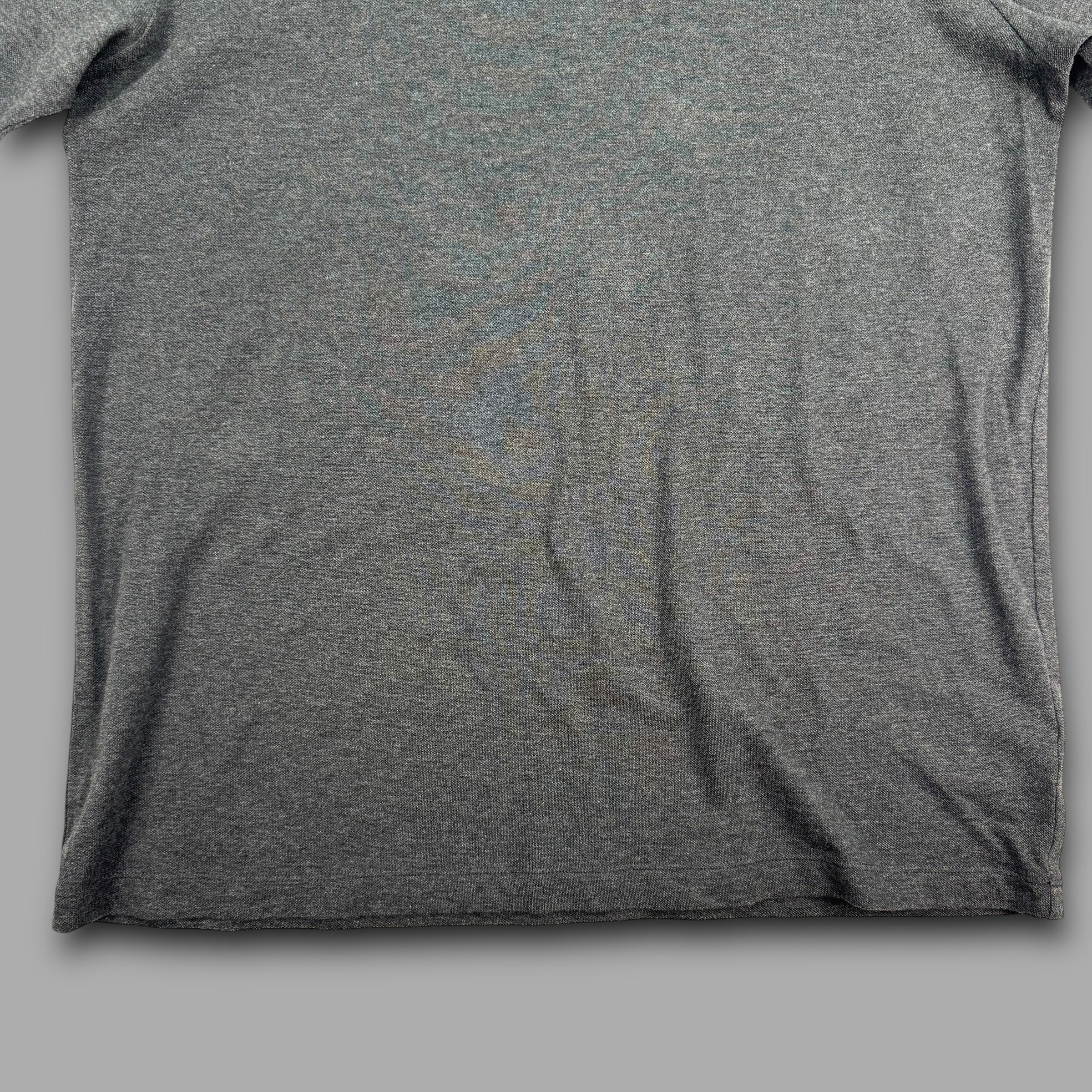 Adidas x Yohji Yamamoto 2000's graphic Y3 polo shirt (M)