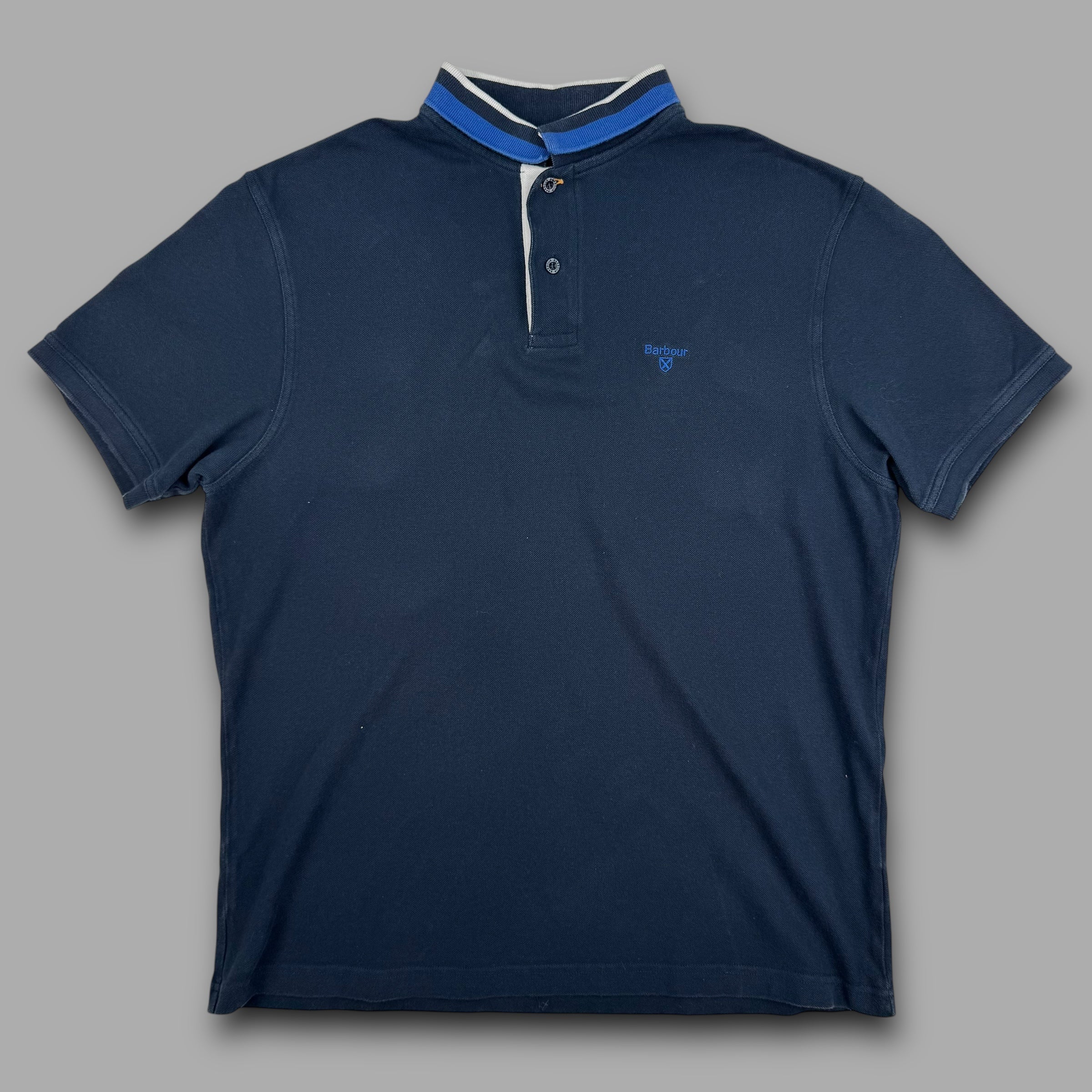 Barbour 2000's embroidered polo shirt (XL)