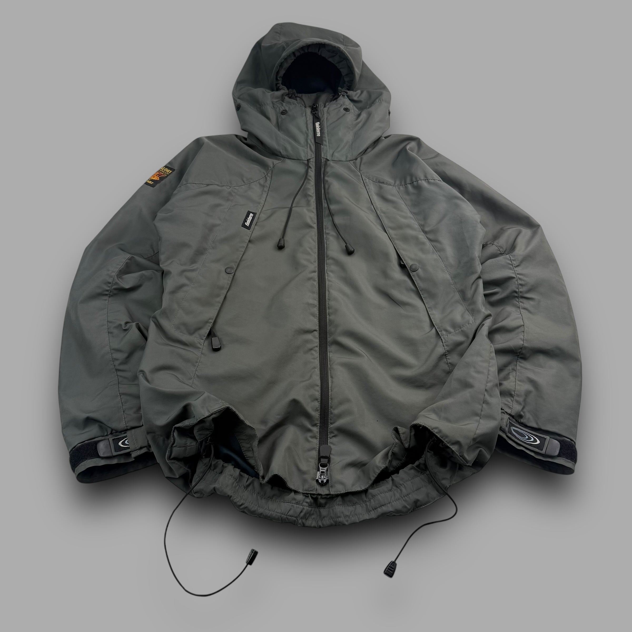 Finisterre x nikwax 2000's technical zip-up smock (L)