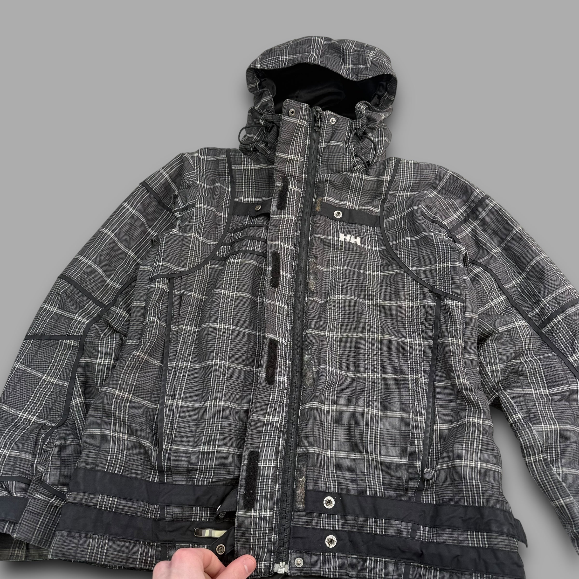 Helly Hanson 2000's technical plaid ski jacket (S) wms