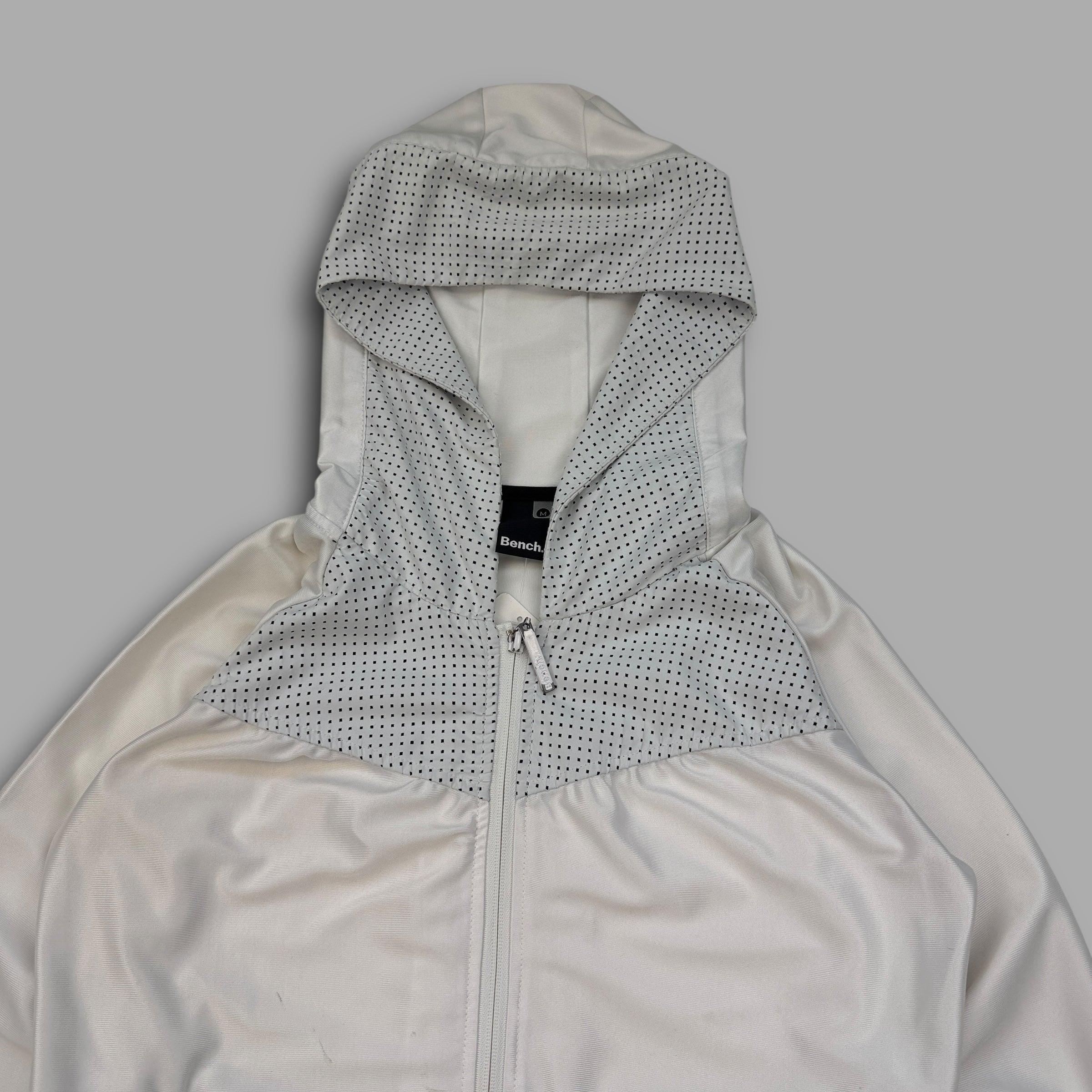 Bench 2000's perforated zip up hoodie (S-M) wms
