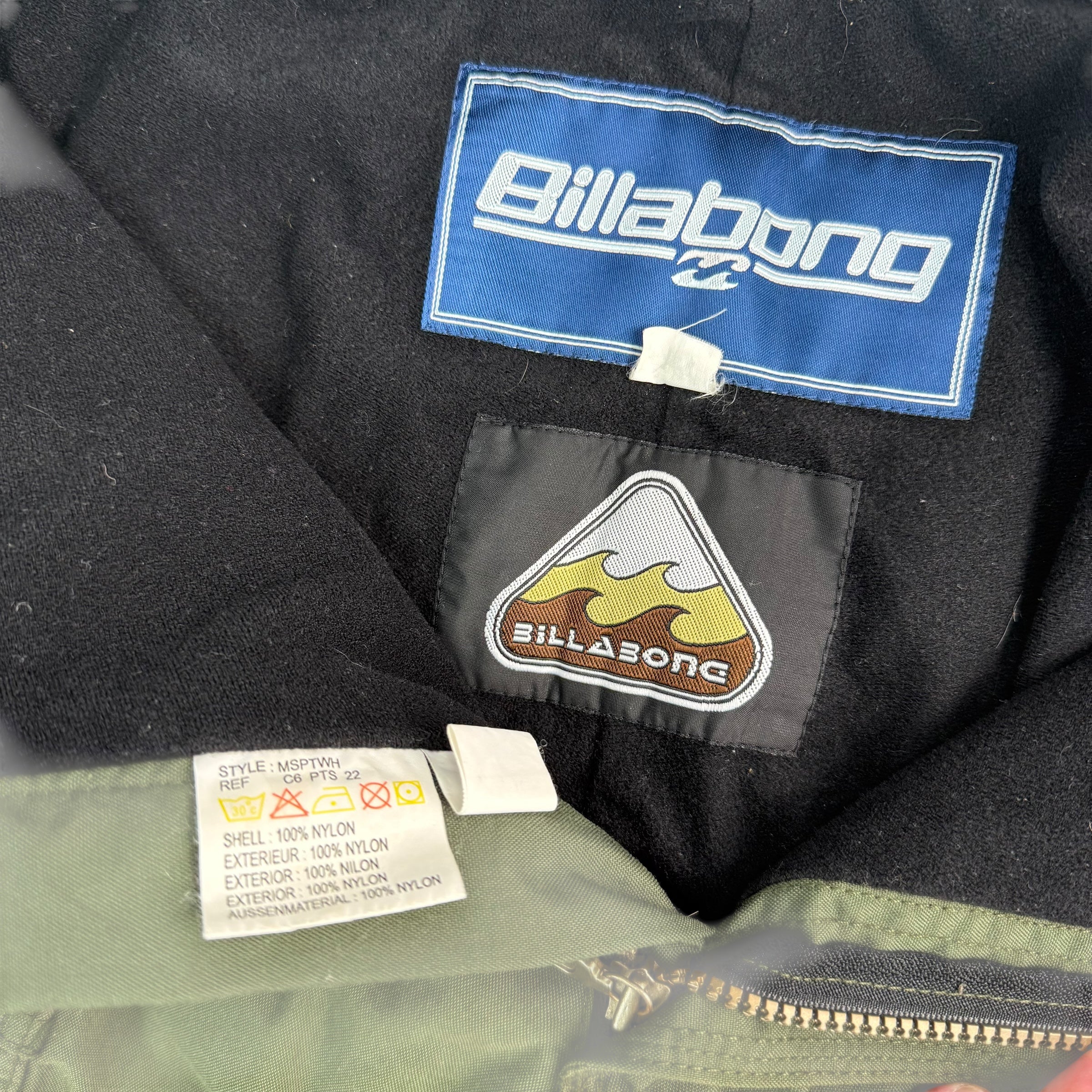 Billabong 2000's baggy vented cargo ski sallopettes (S)