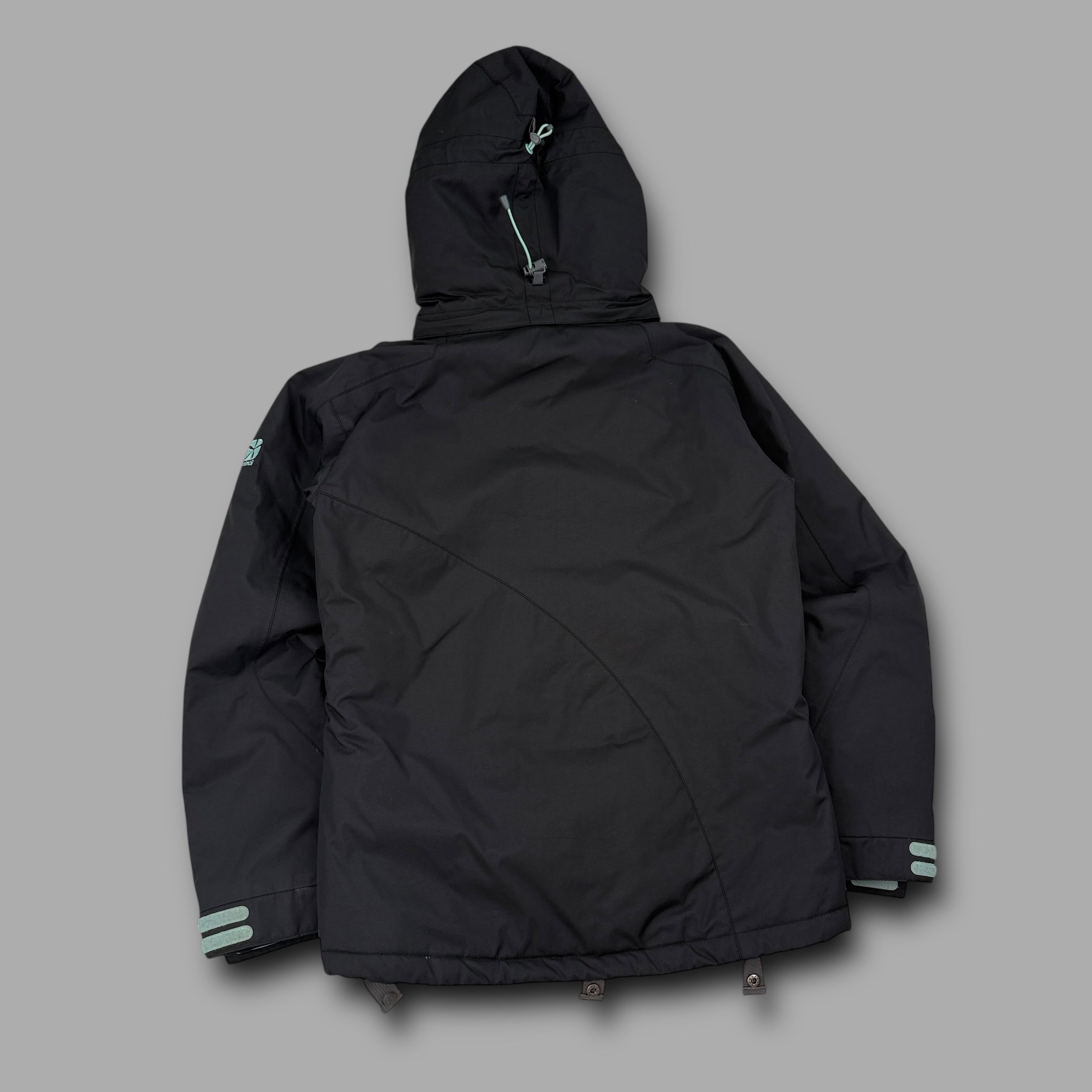 Animal 2000's technical multi-pocket vented ski jacket (M) wms