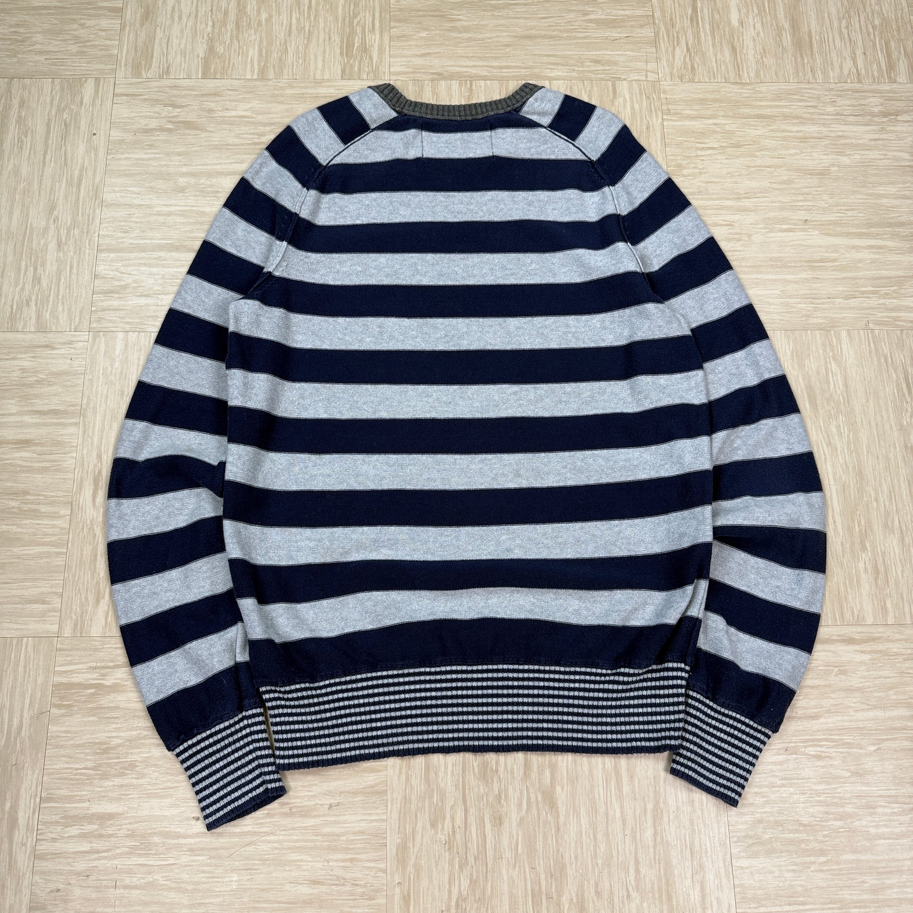 Replay pullover horizontal striped jumper (L)