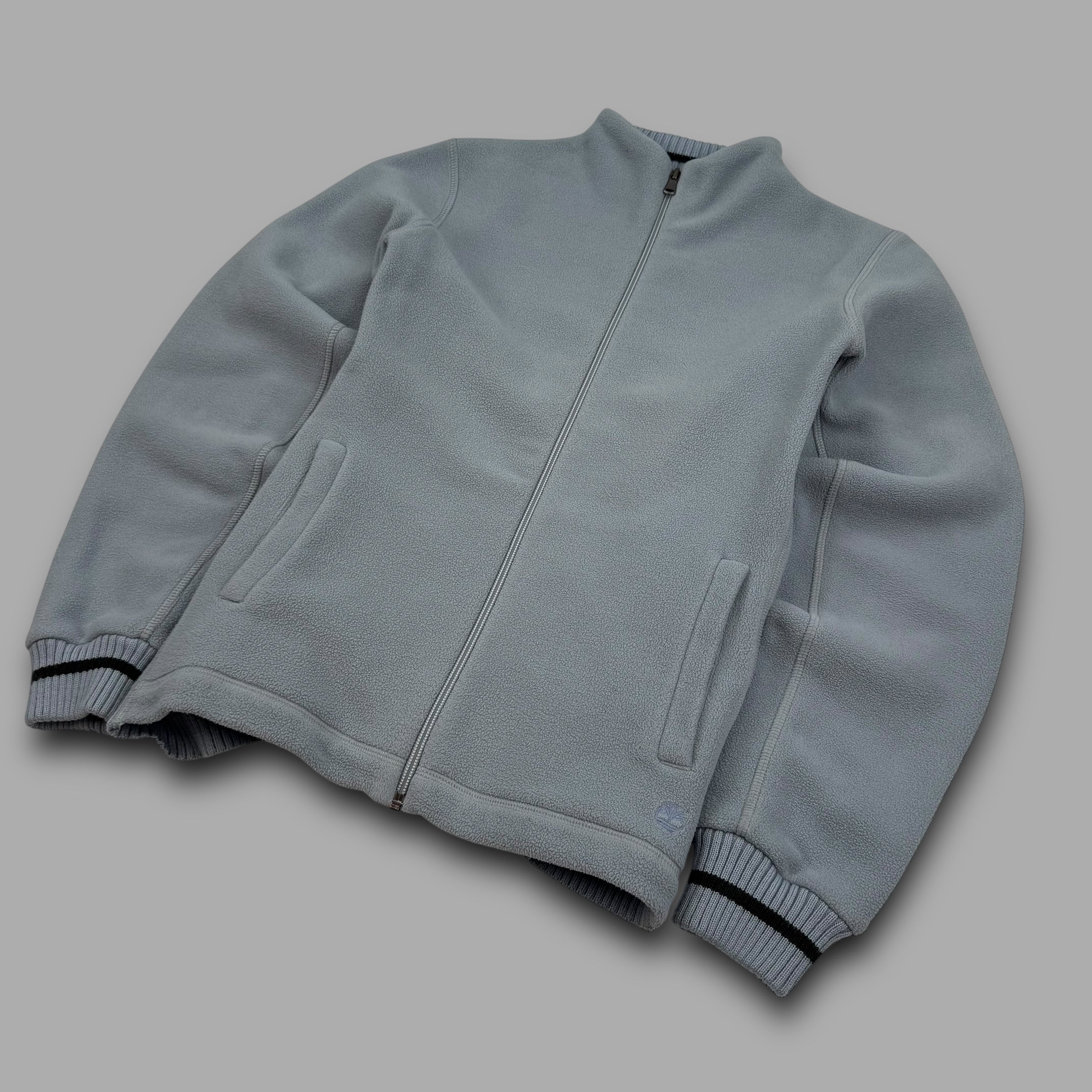 Timberland 2001 technical zip up ribbed fleece jacket (S)