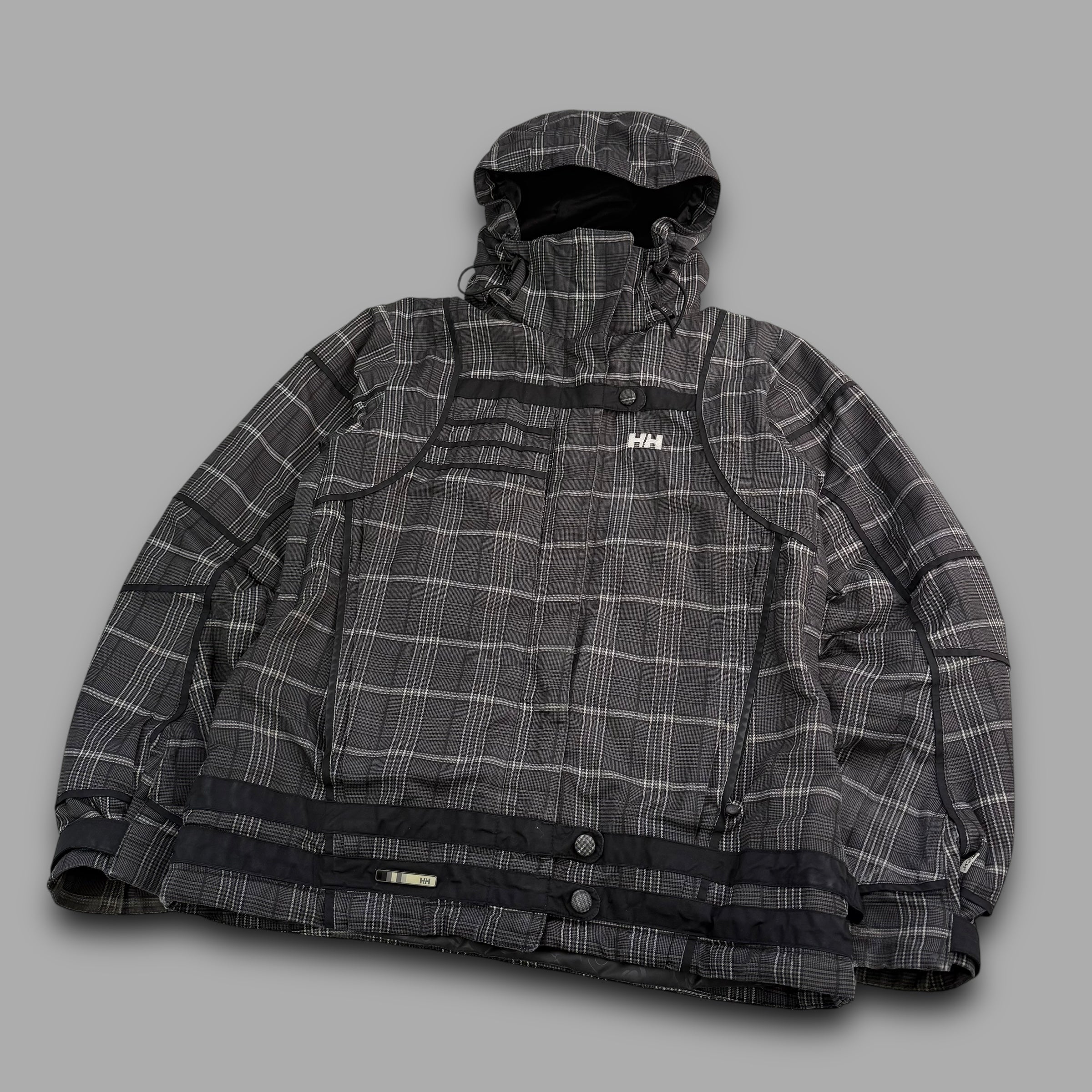 Helly Hanson 2000's technical plaid ski jacket (S) wms