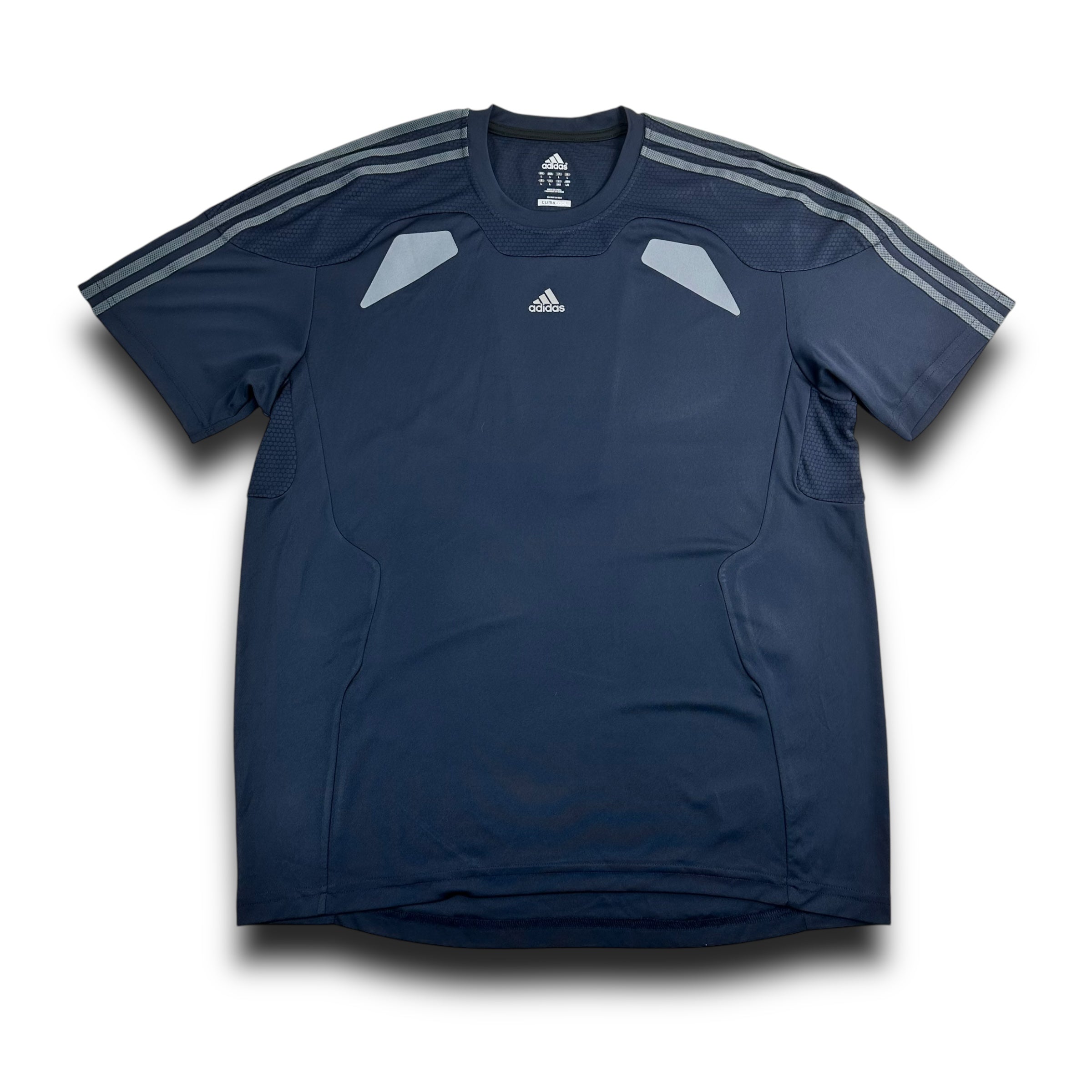 Adidas 2009 technical paneled clima-cool tee (L)