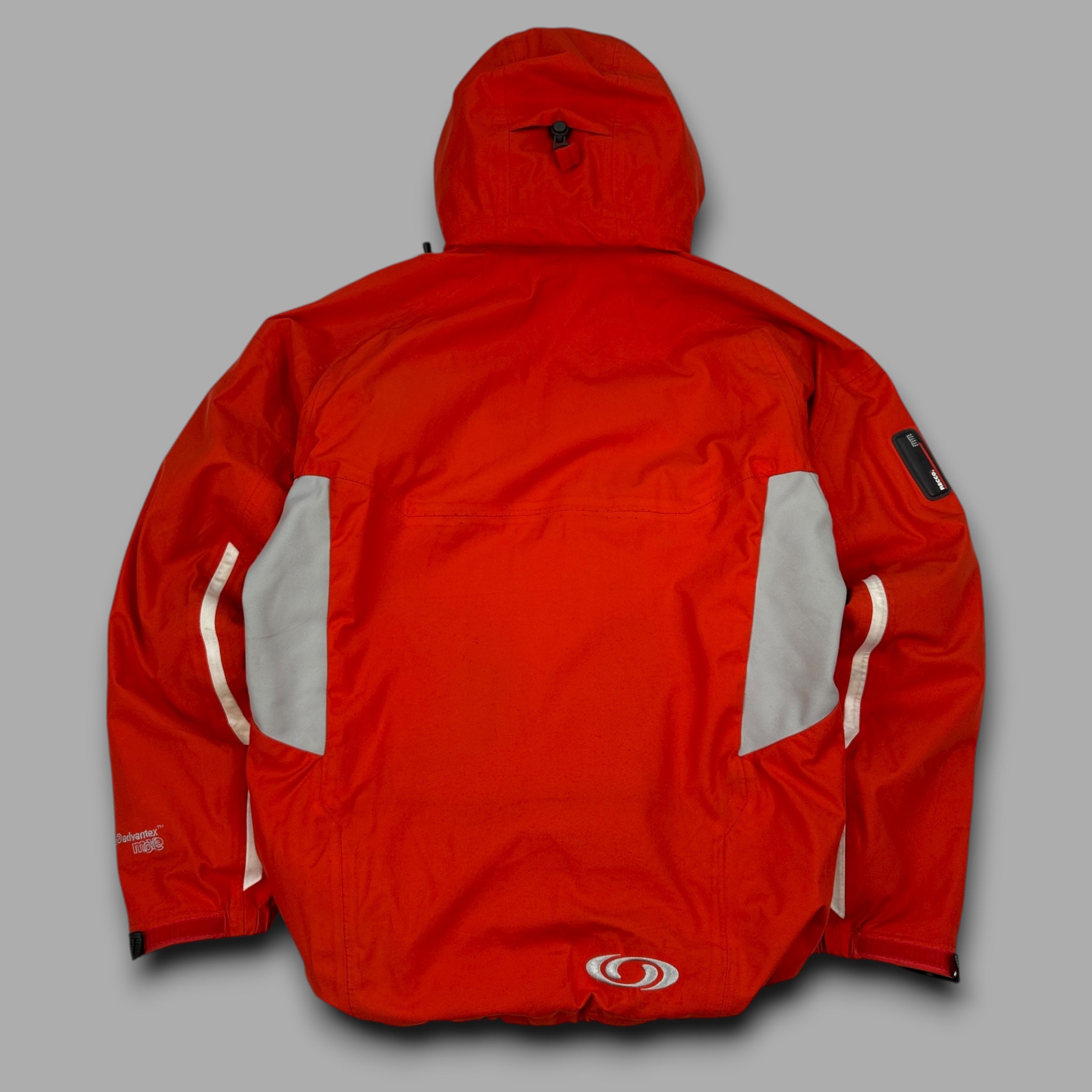 Salomon 2007 technical multi-pocket recco clima-pro storm ski jacket (M)