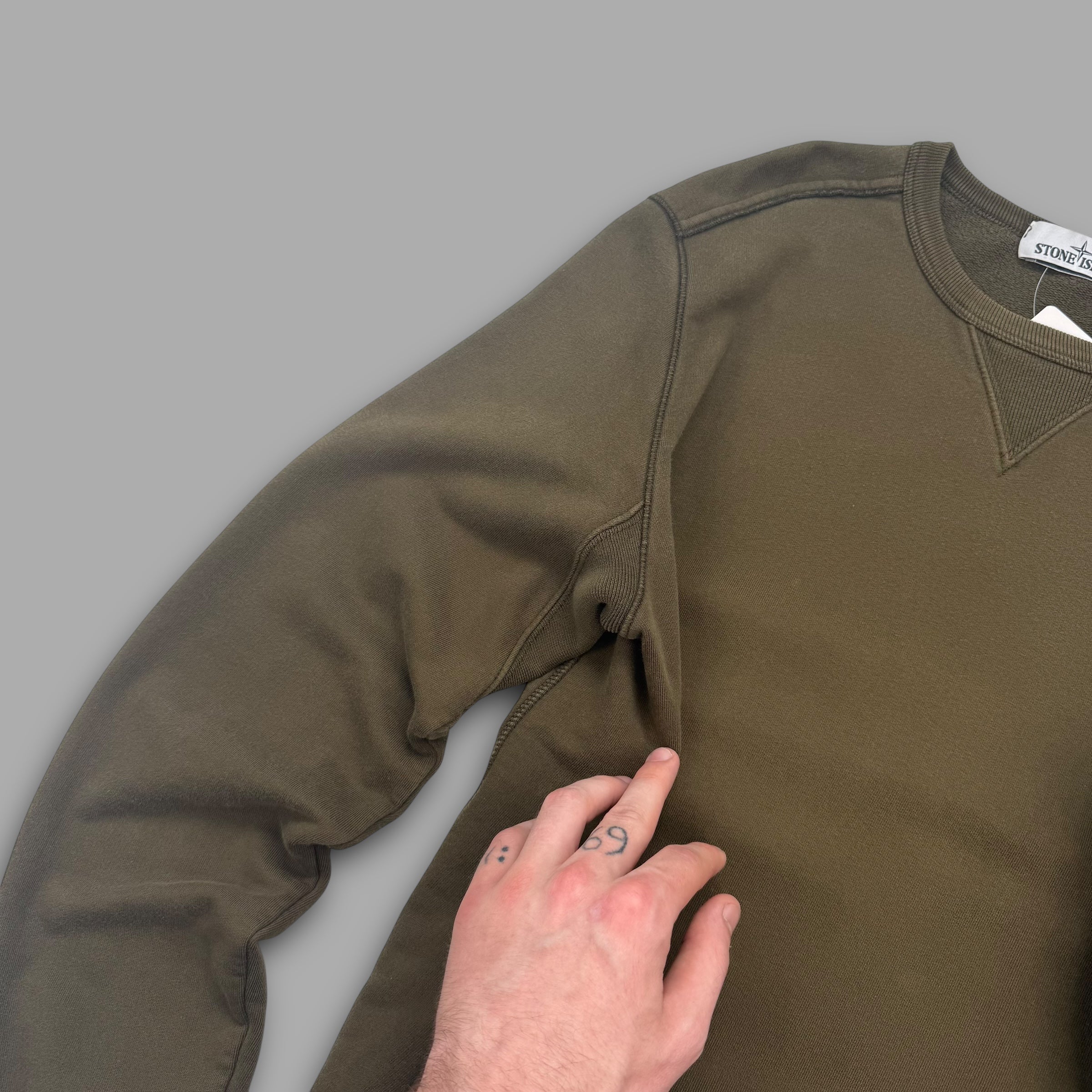 Stone island pullover sweatshirt (M)