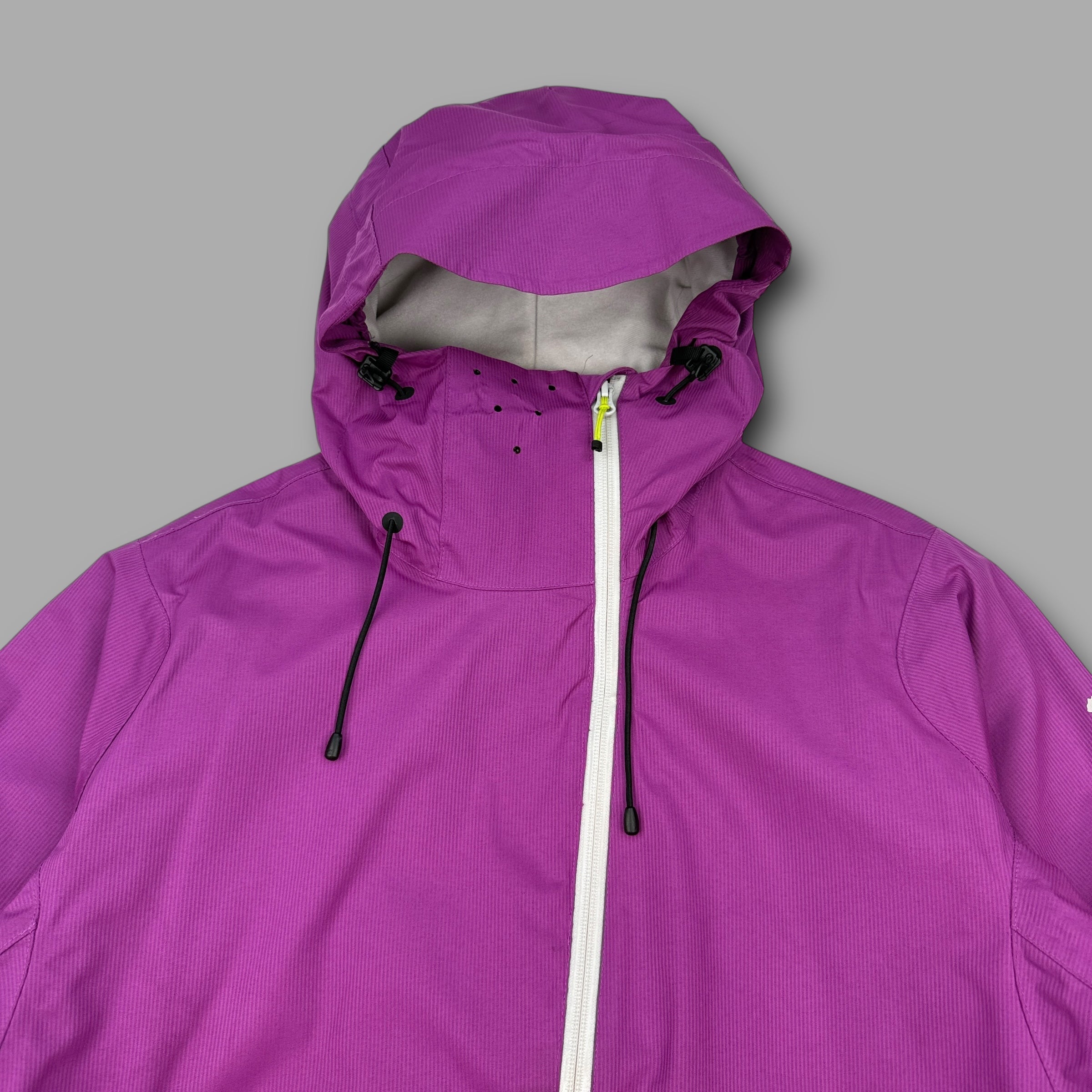 Puma 2000's technical asymmetrical zip softshell balaclava jacket (M) wms