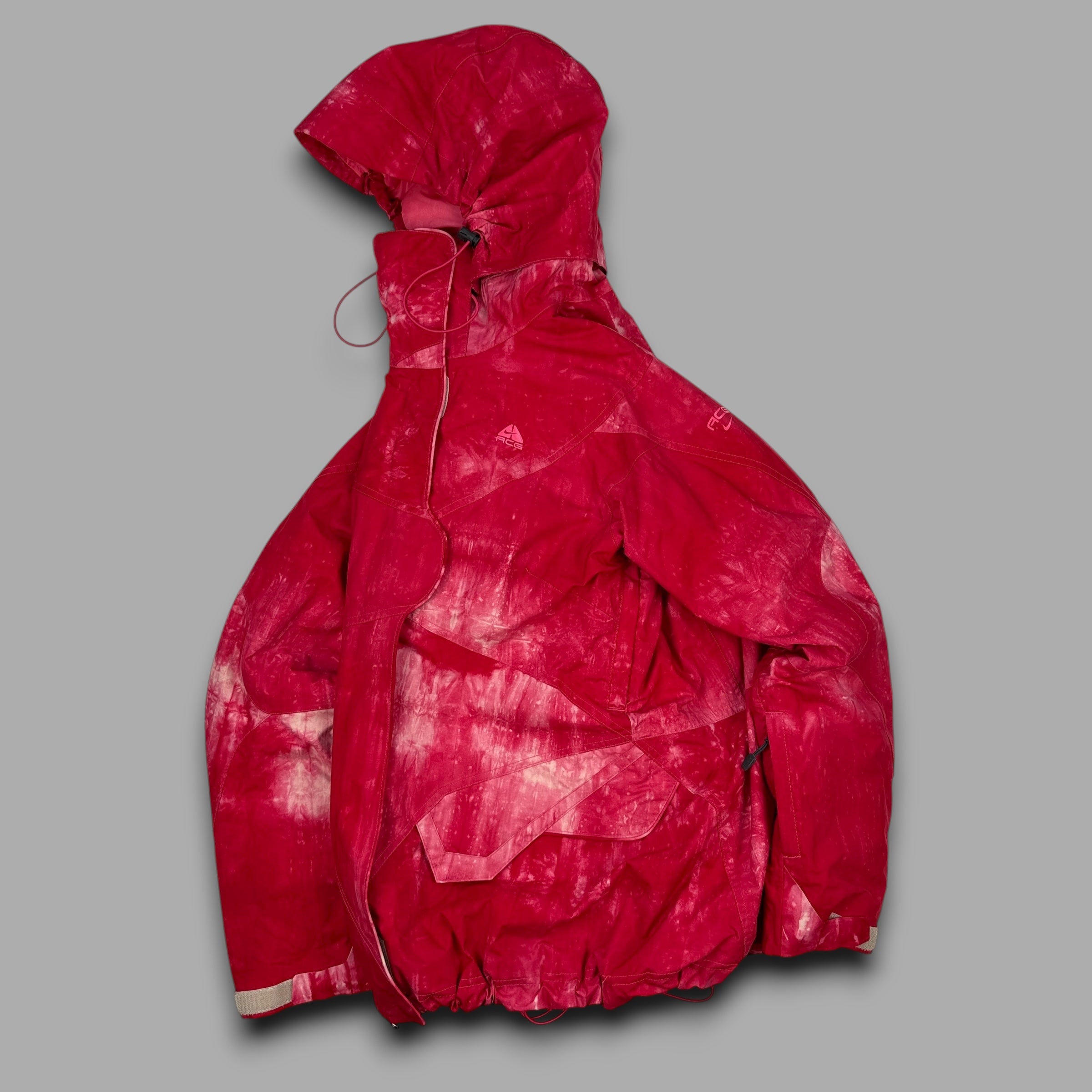 Nike ACG 2000's technical gradient padded dual pocket softshell jacket (M) wms