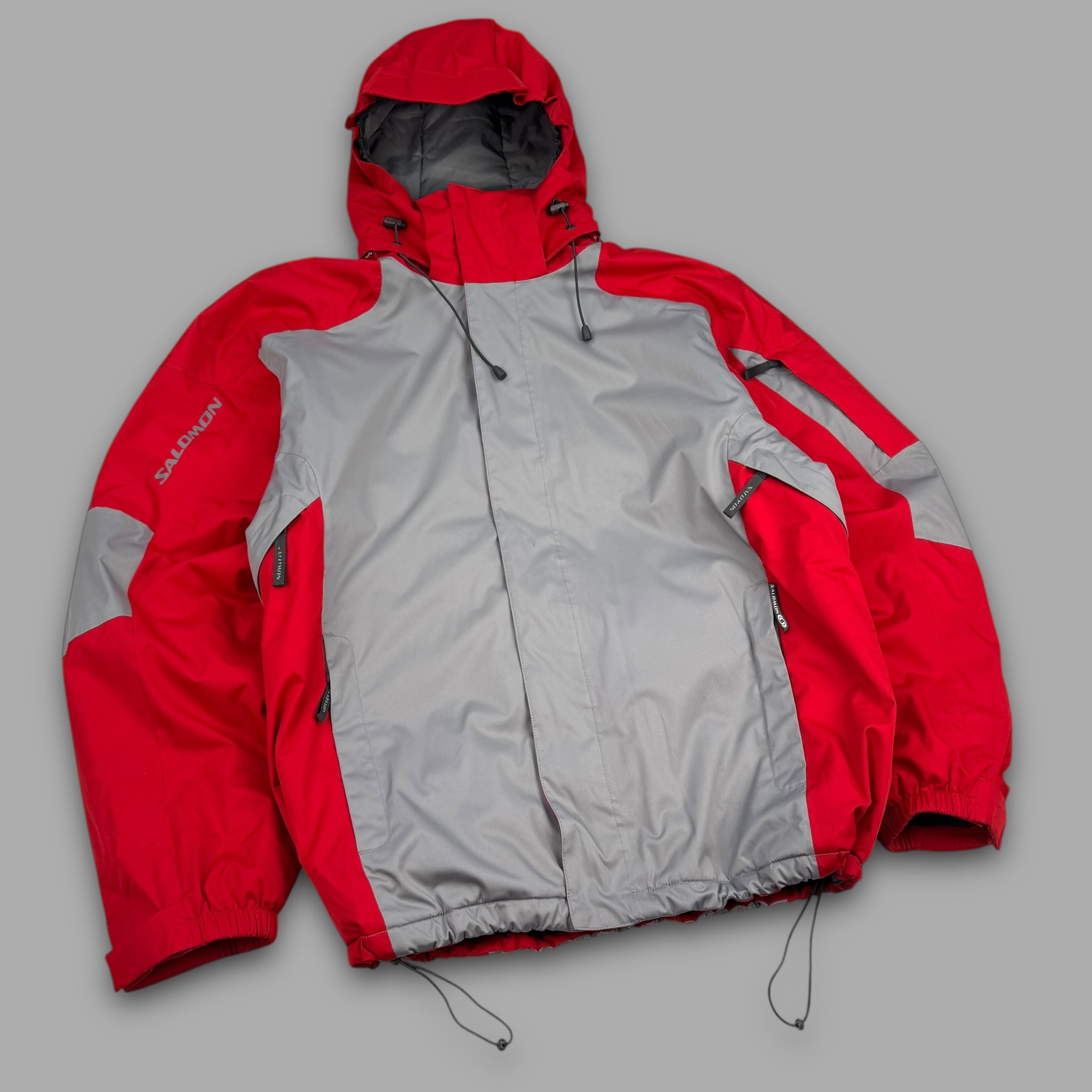 Salomon 2004 technicial panelled vented softshell clima pro ski jacket (L)