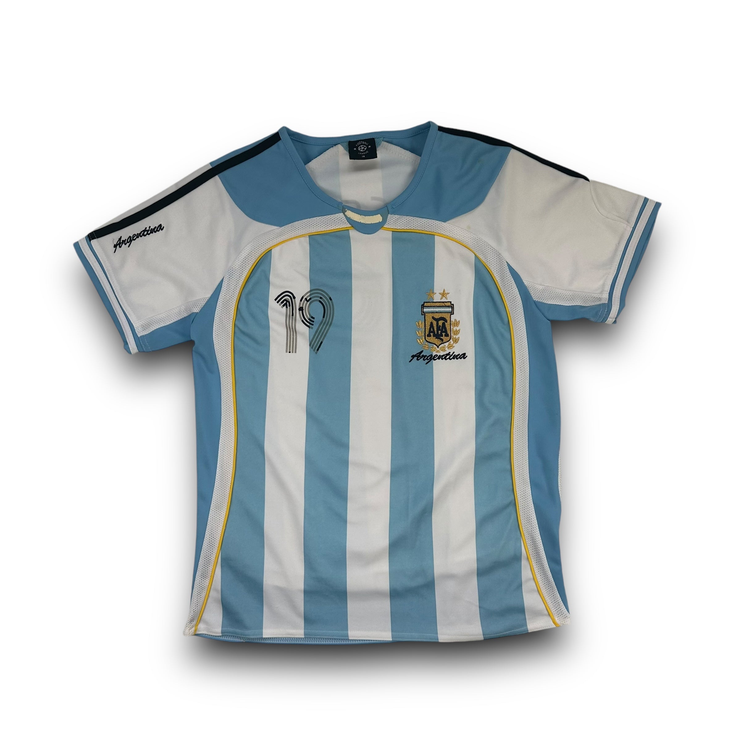 Adidas Argentinia 2006/08 messi home shirt (S)