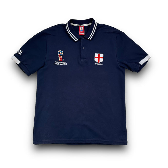 England 2018 World Cup Russia polo shirt (L)
