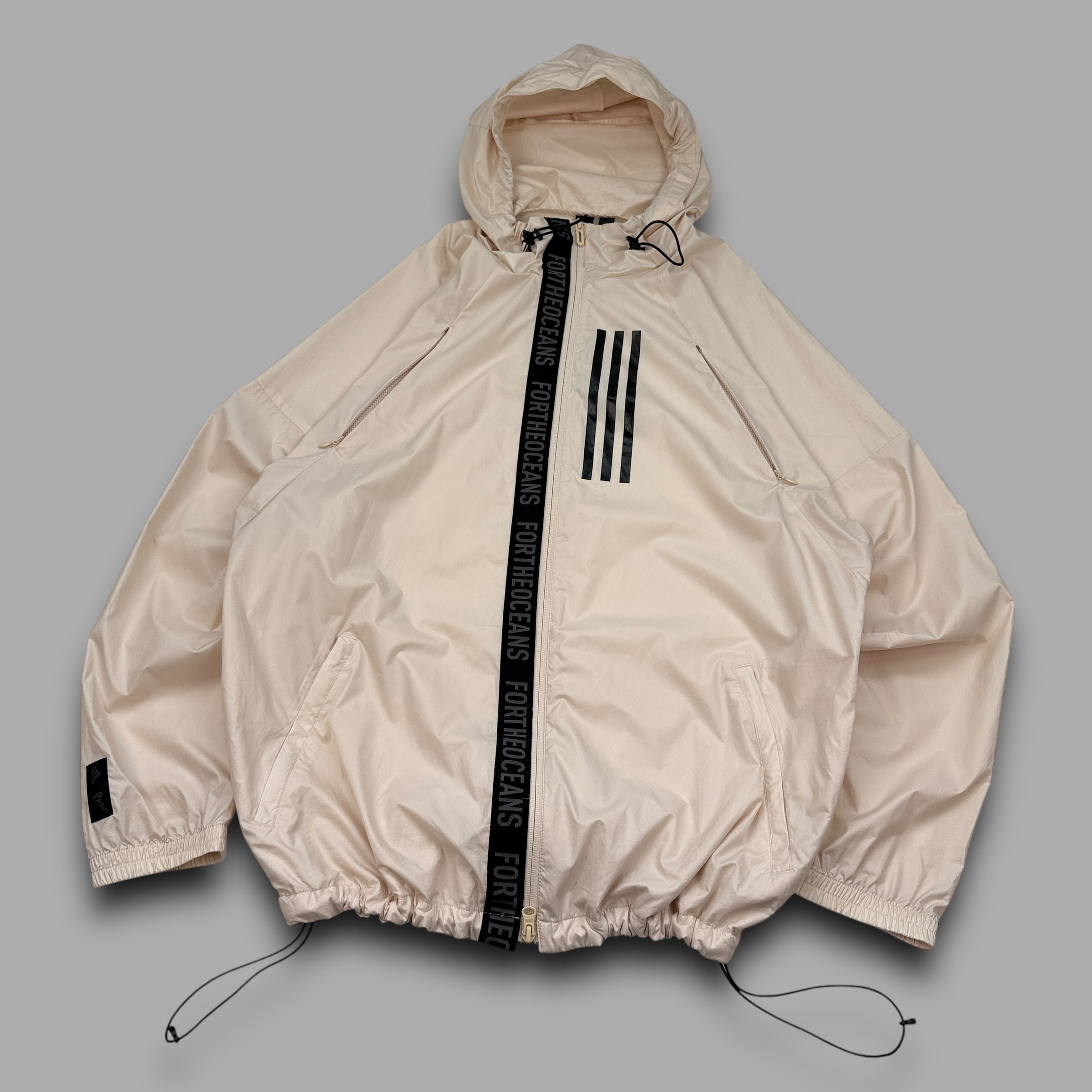 Adidas 2019 'for the oceans' technical windbreaker (M)