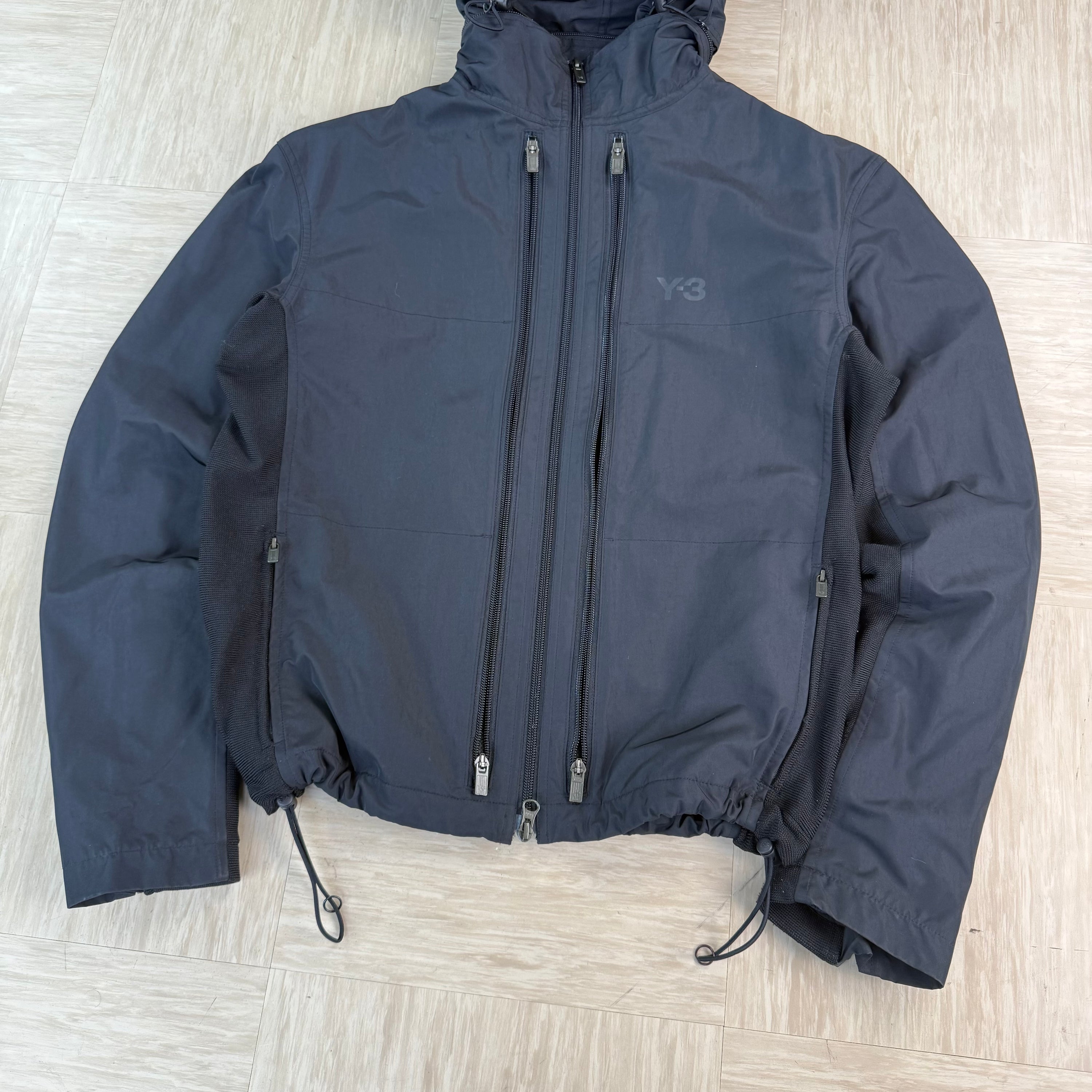 Adidas x Yohji Yamamoto sample 2000's technical hidden pocket Y3 jacket (M)