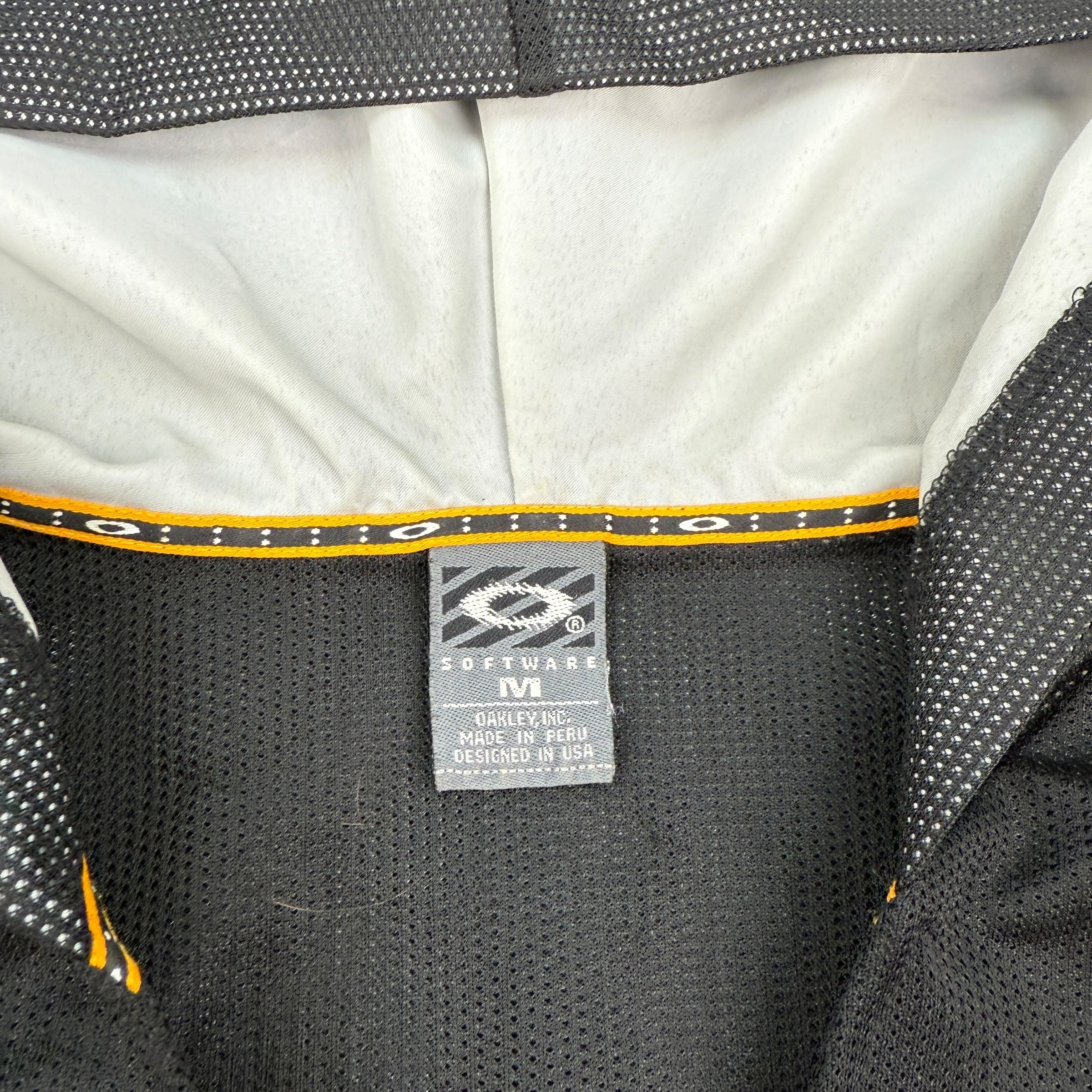 Oakley software 2000's technical zip up pinhole mesh jacket (M) wms