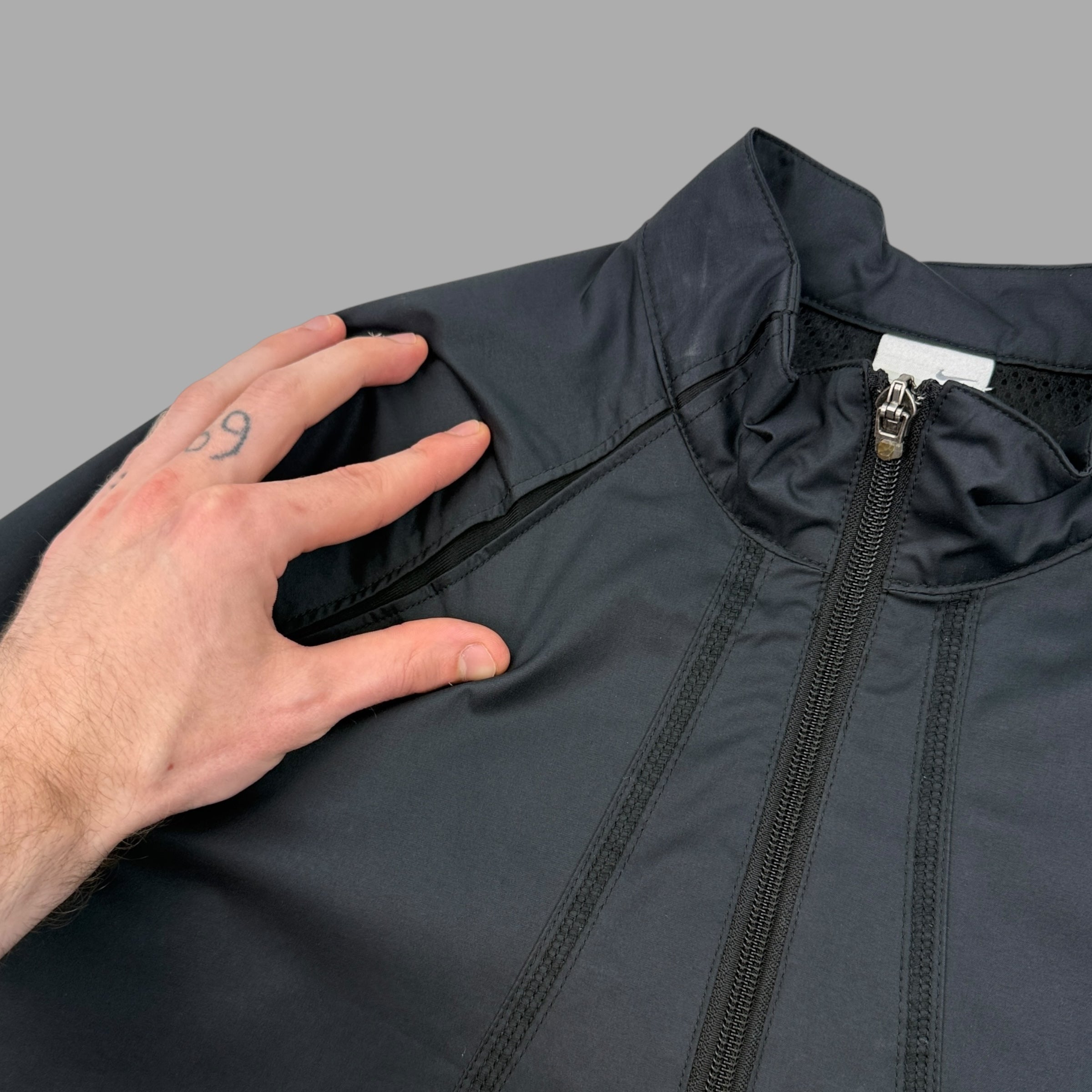 Nike mobius 2000's technical articulated track jacket by tony spackman (M)