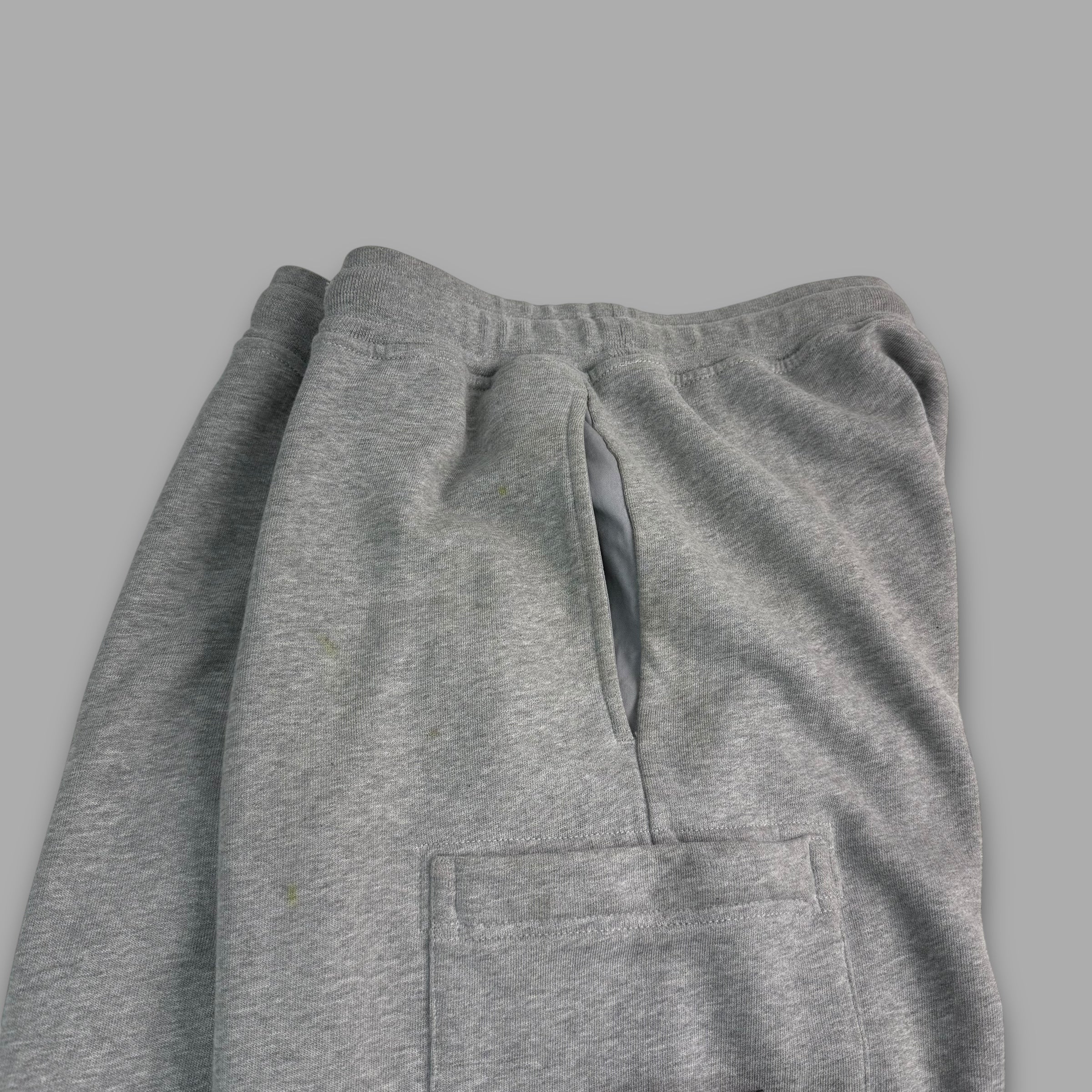 Stone island straight leg grey joggers (S)