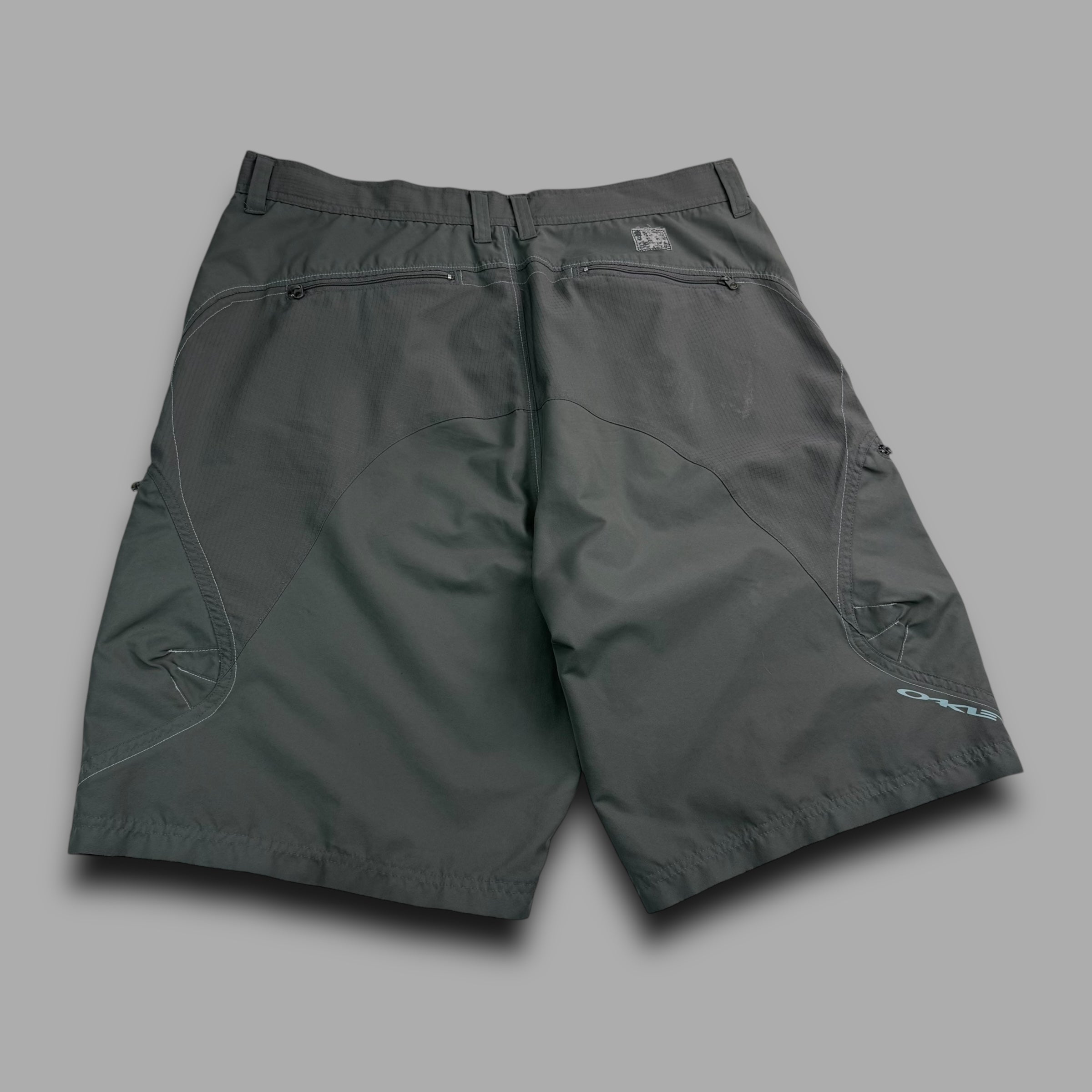 Oakley 2005 technical panelled baggy shorts (L)