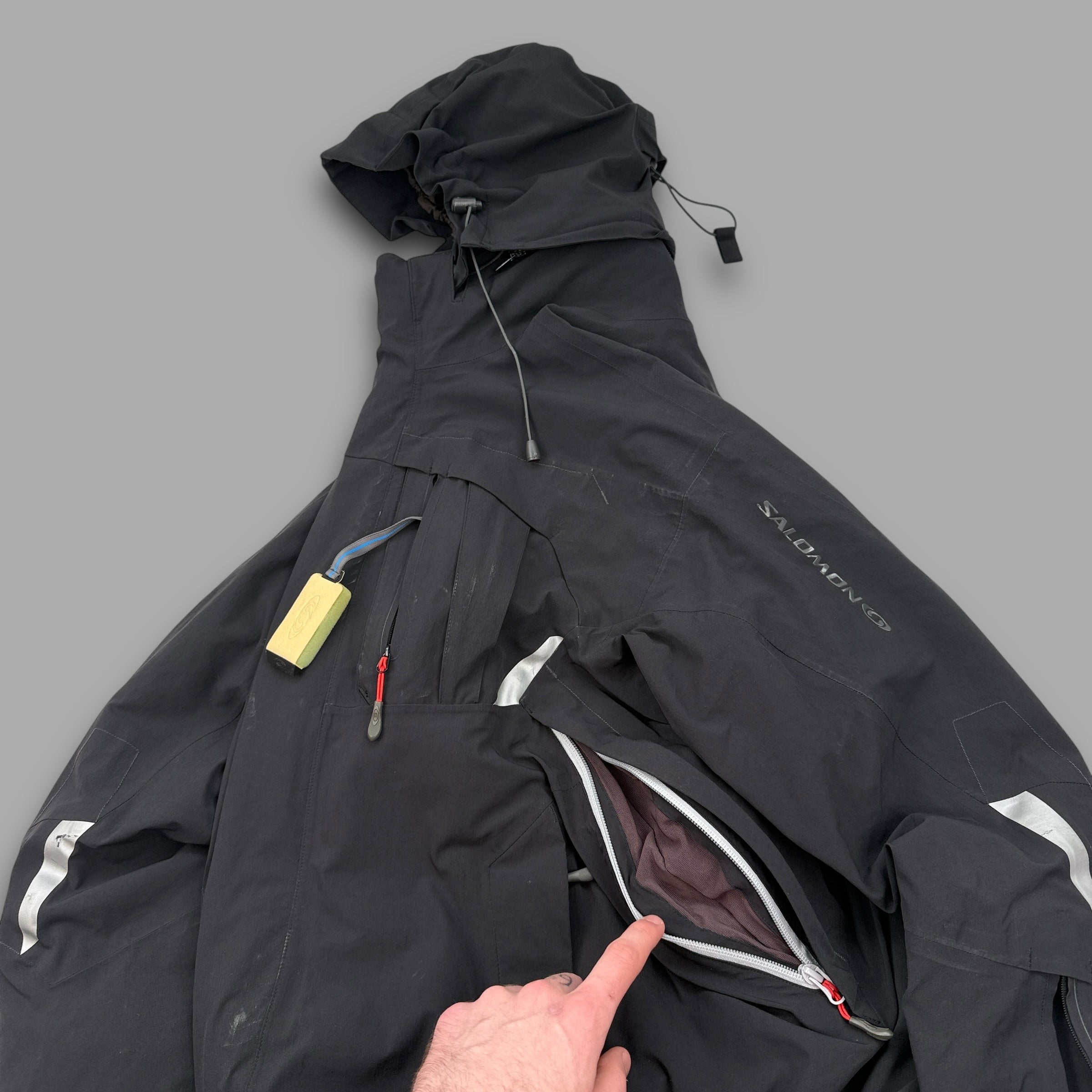 Salomon 2008 technical clima pro softshell ski jacket (S)