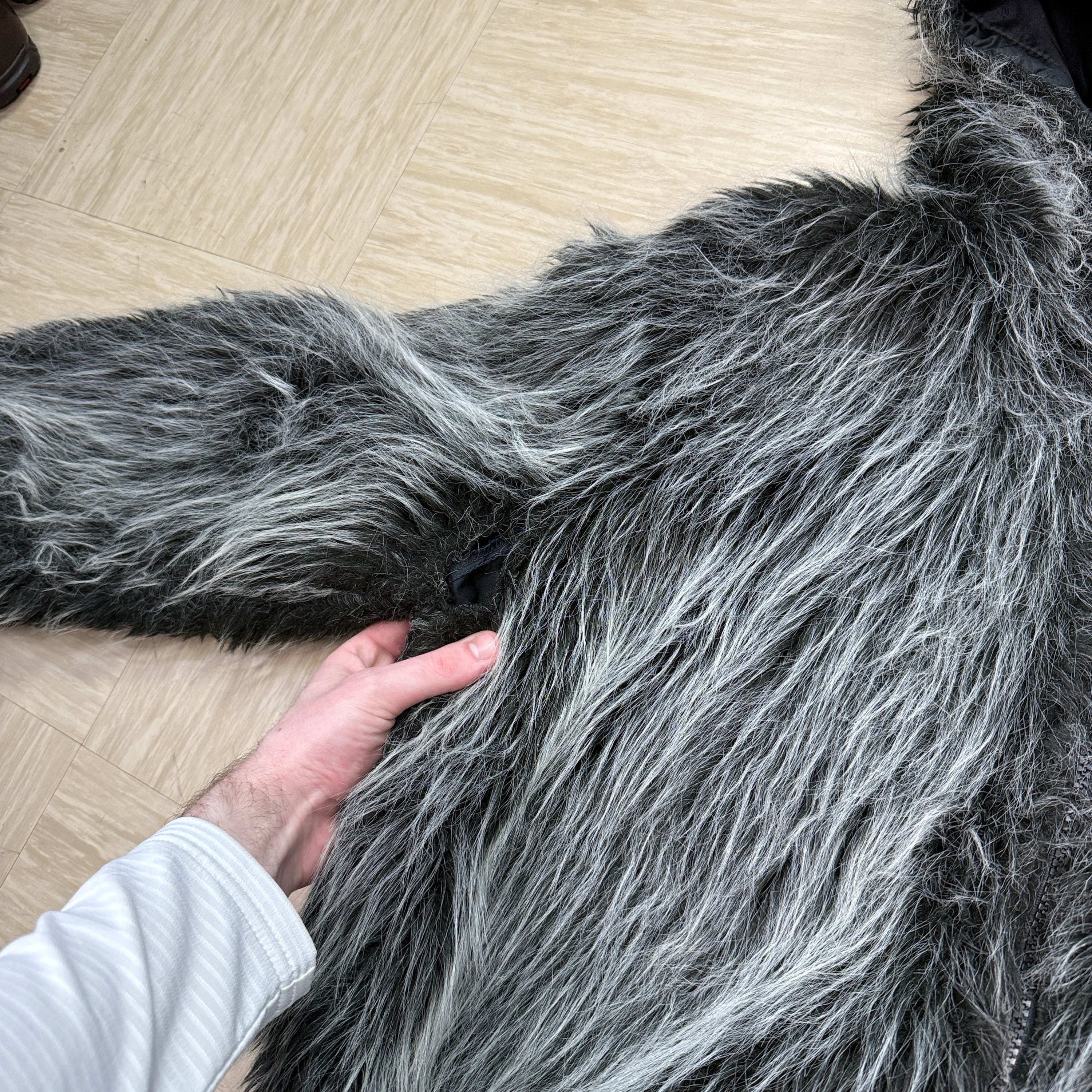 Tog24 2000's technical modacrylic faux fur yeti fleece (L) wms