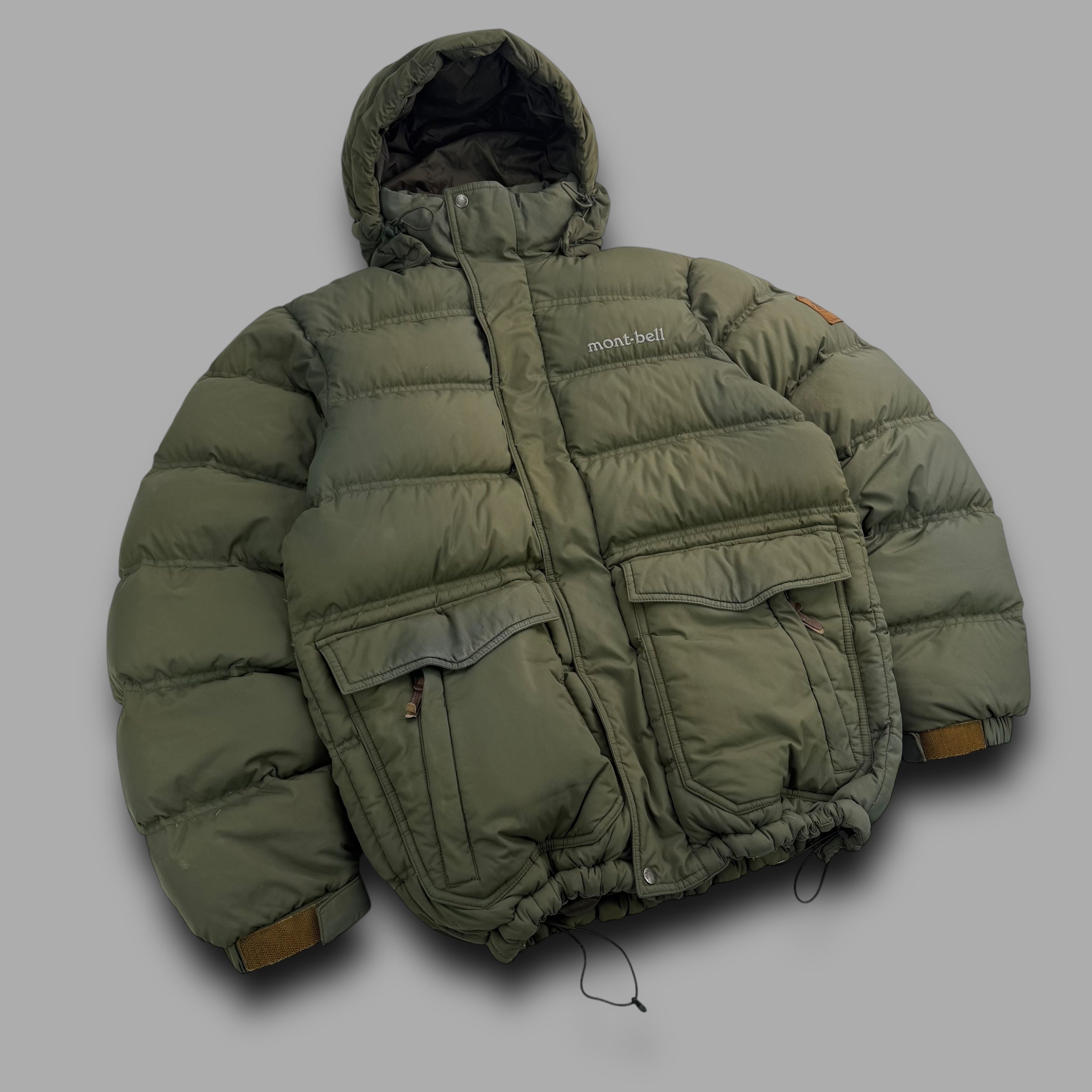 Montbell 2000's technical down-filled puffer jacket (M)