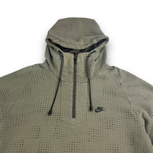 Load image into Gallery viewer, Nike 2000’s technical 1/2 zip digital-camo pullover hoodie (L)
