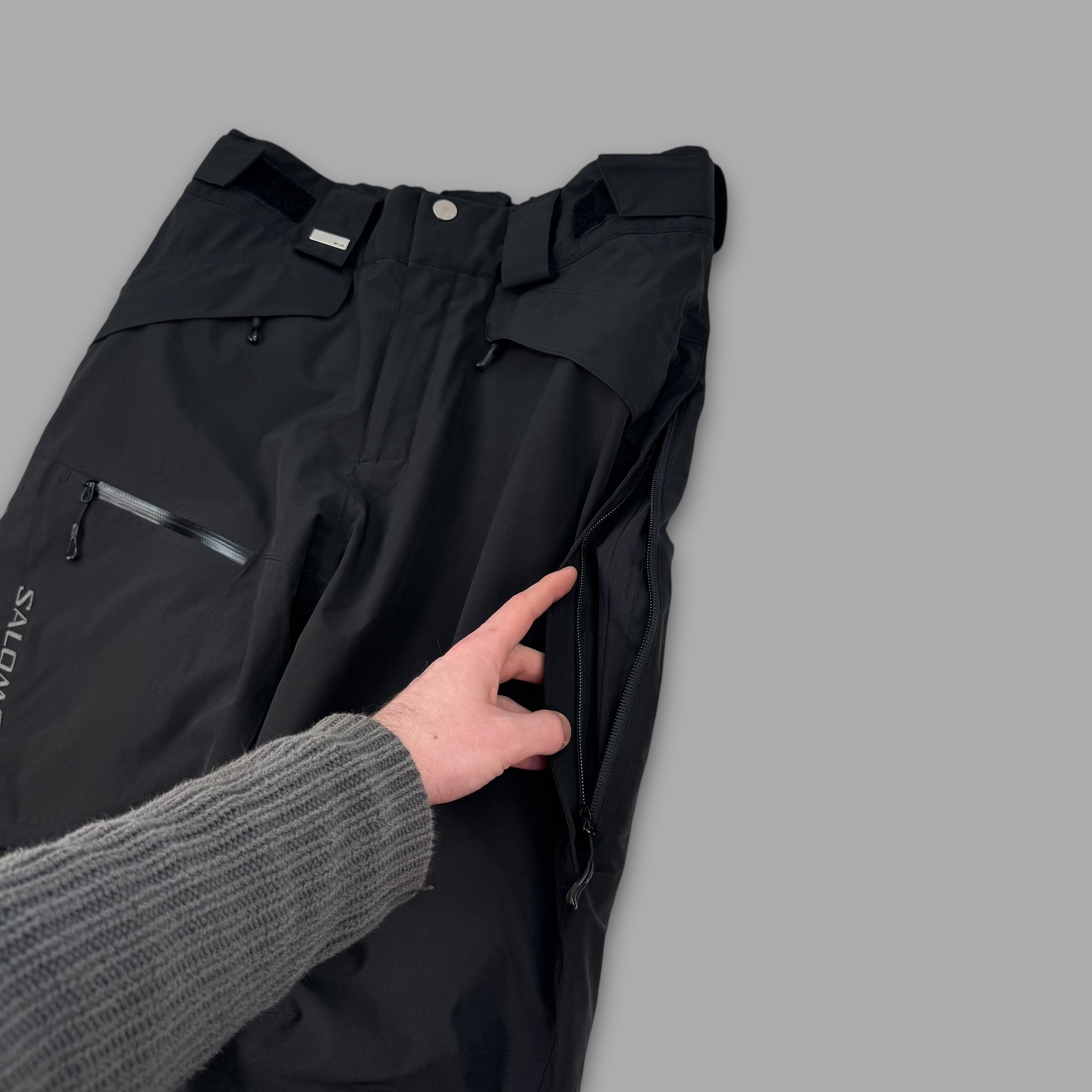 Salomon 2012 technical vented clima pro storm ski sallopettes (M)