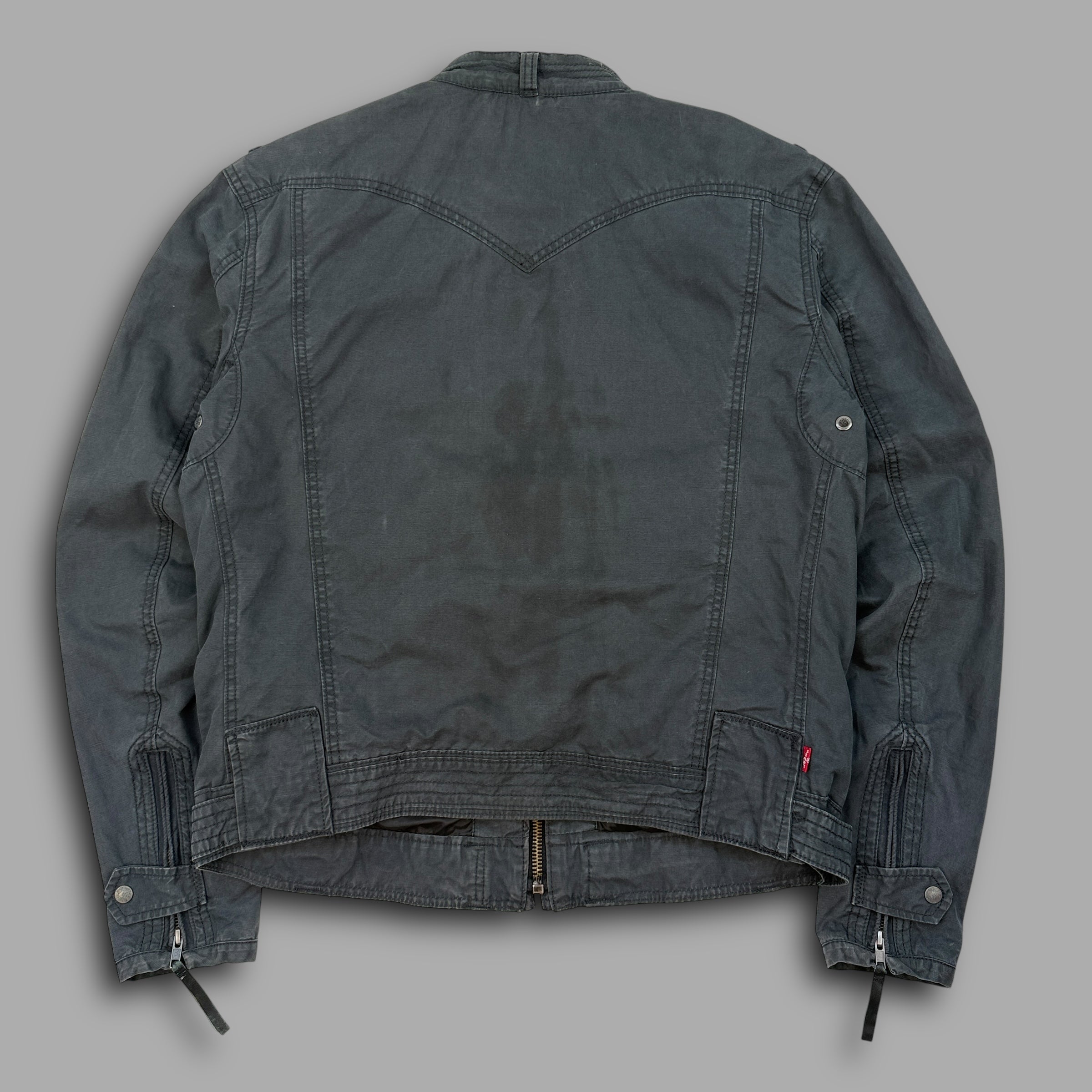 Levi's 2000's technical biker style jacket (L)