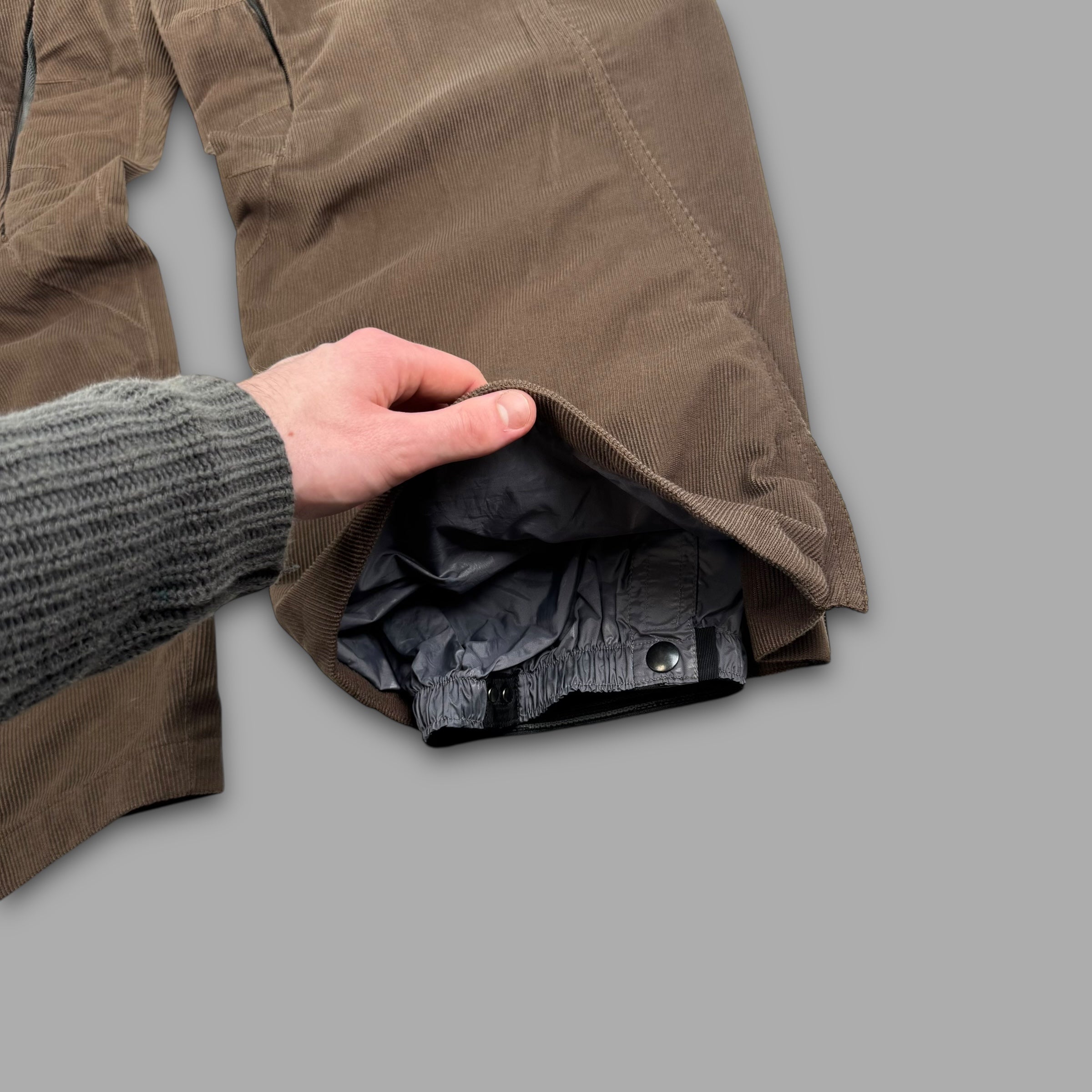 Oakley hydro fuel 2000's technical corduroy baggy vented ski sallopettes (S-M)