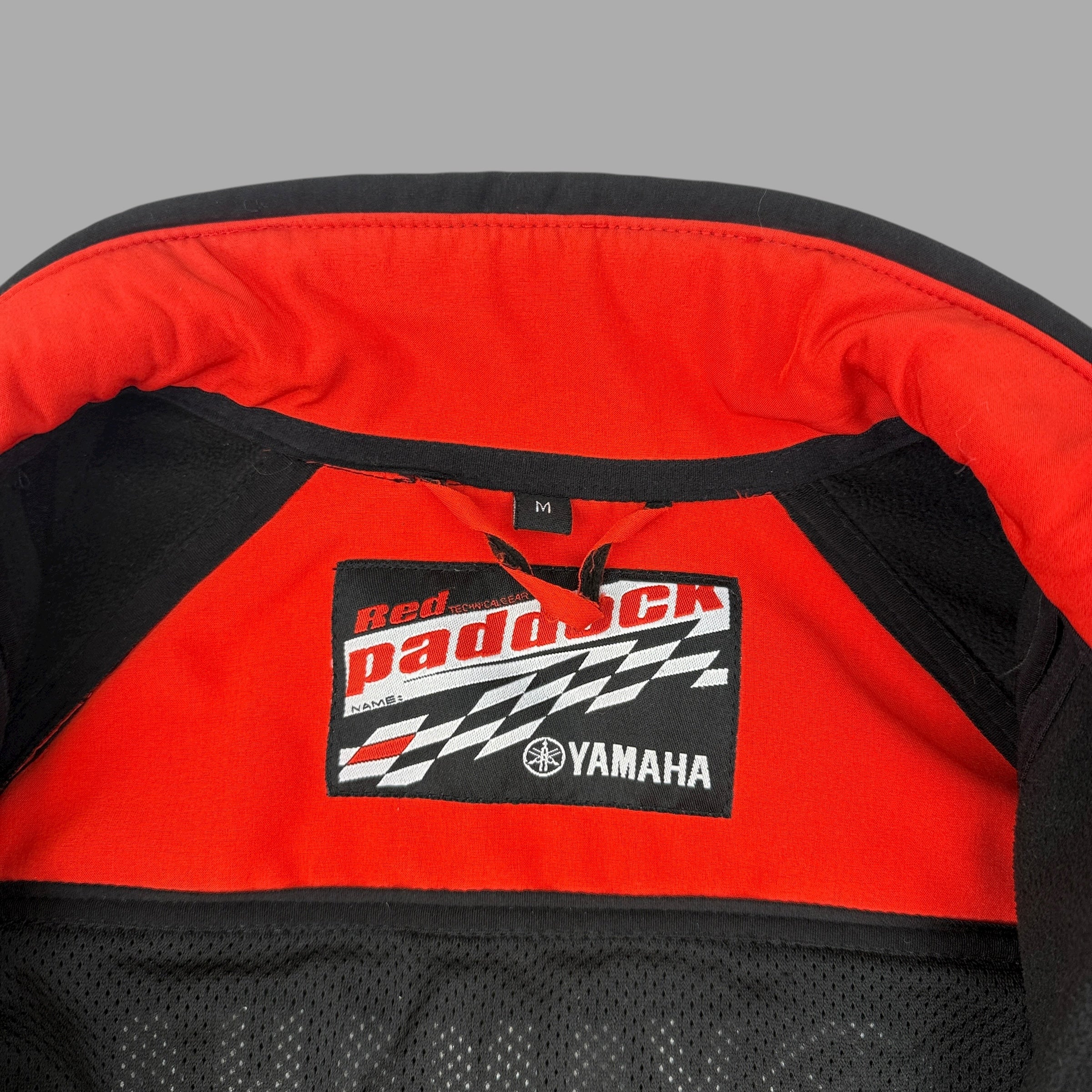 Yamaha 2000's technical softshell embroidered spellout jacket (M)