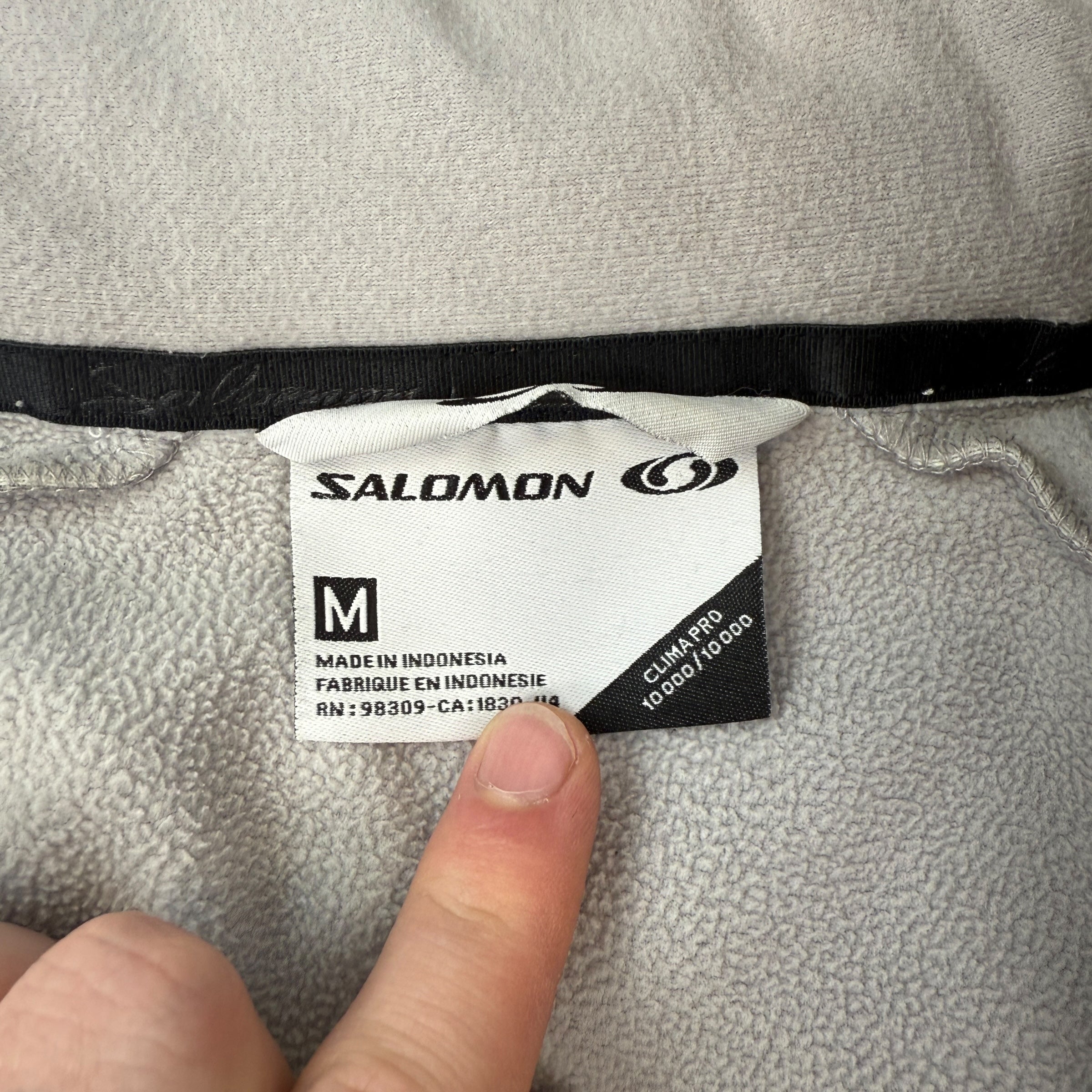 Salomon 2011 technical softshell monogram clima pro jacket (M) wms