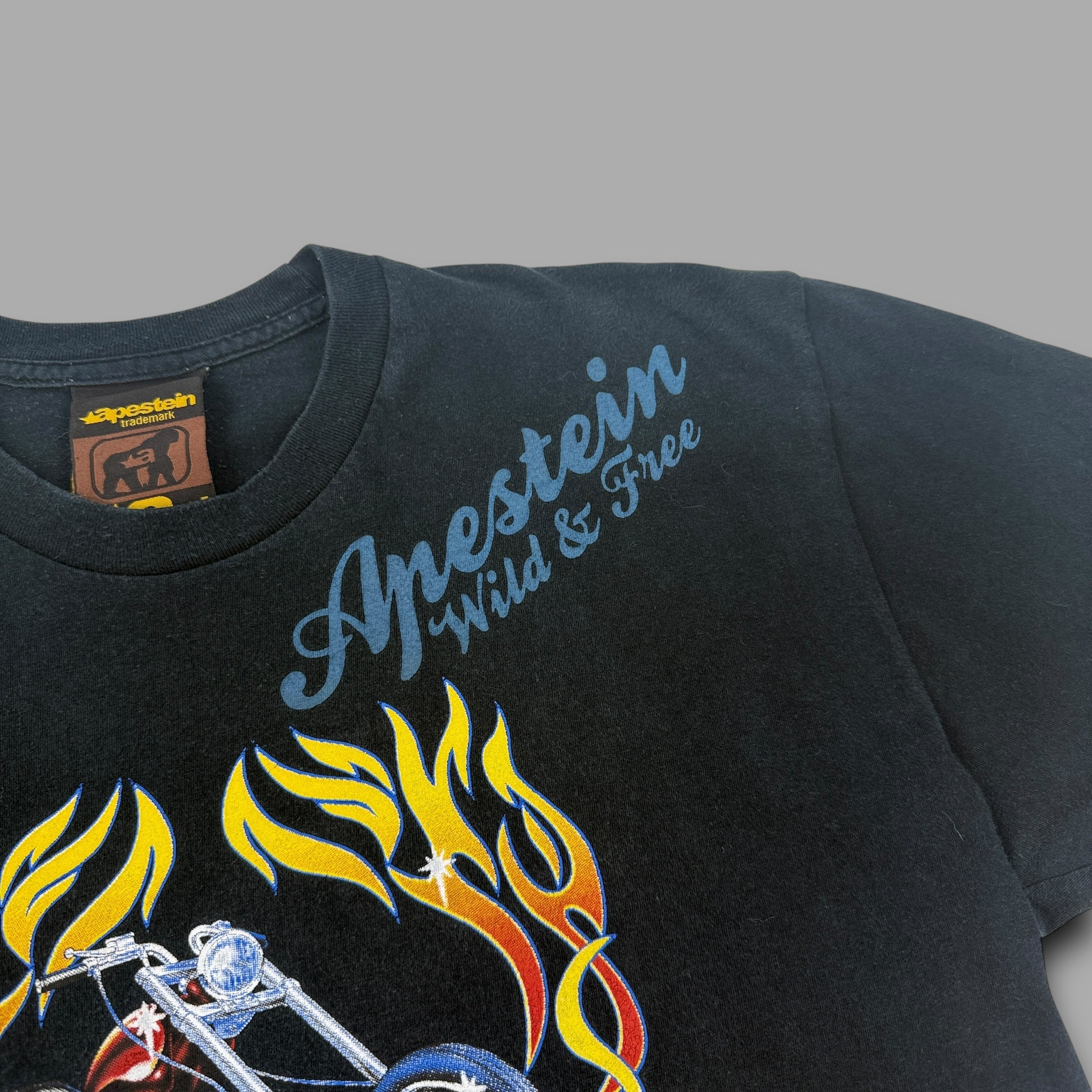 Apestein 2000's graphic choppers rule tee (S)