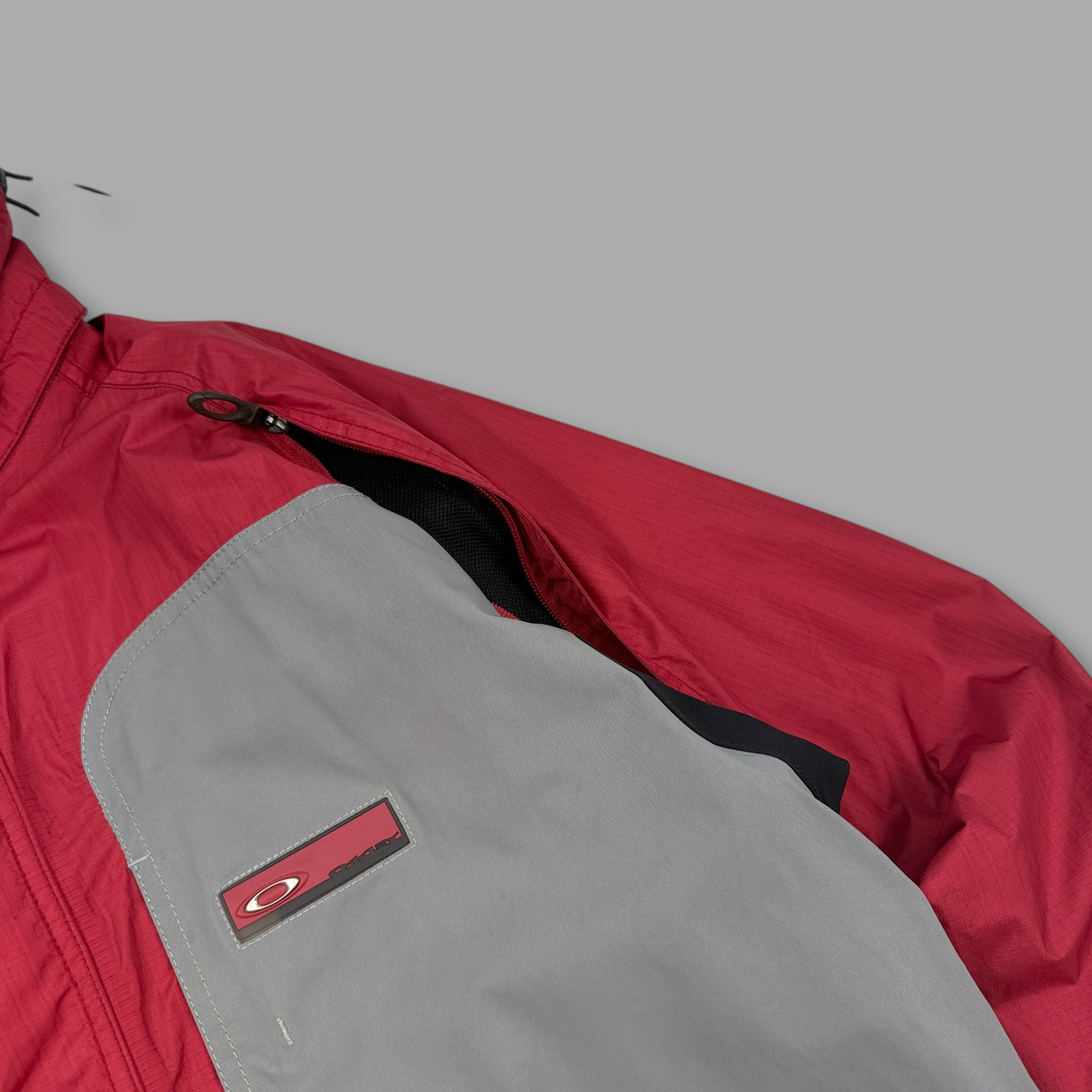 Oakley nitro fuel 2000's technical vented nylon rip stop ski jacket (S)