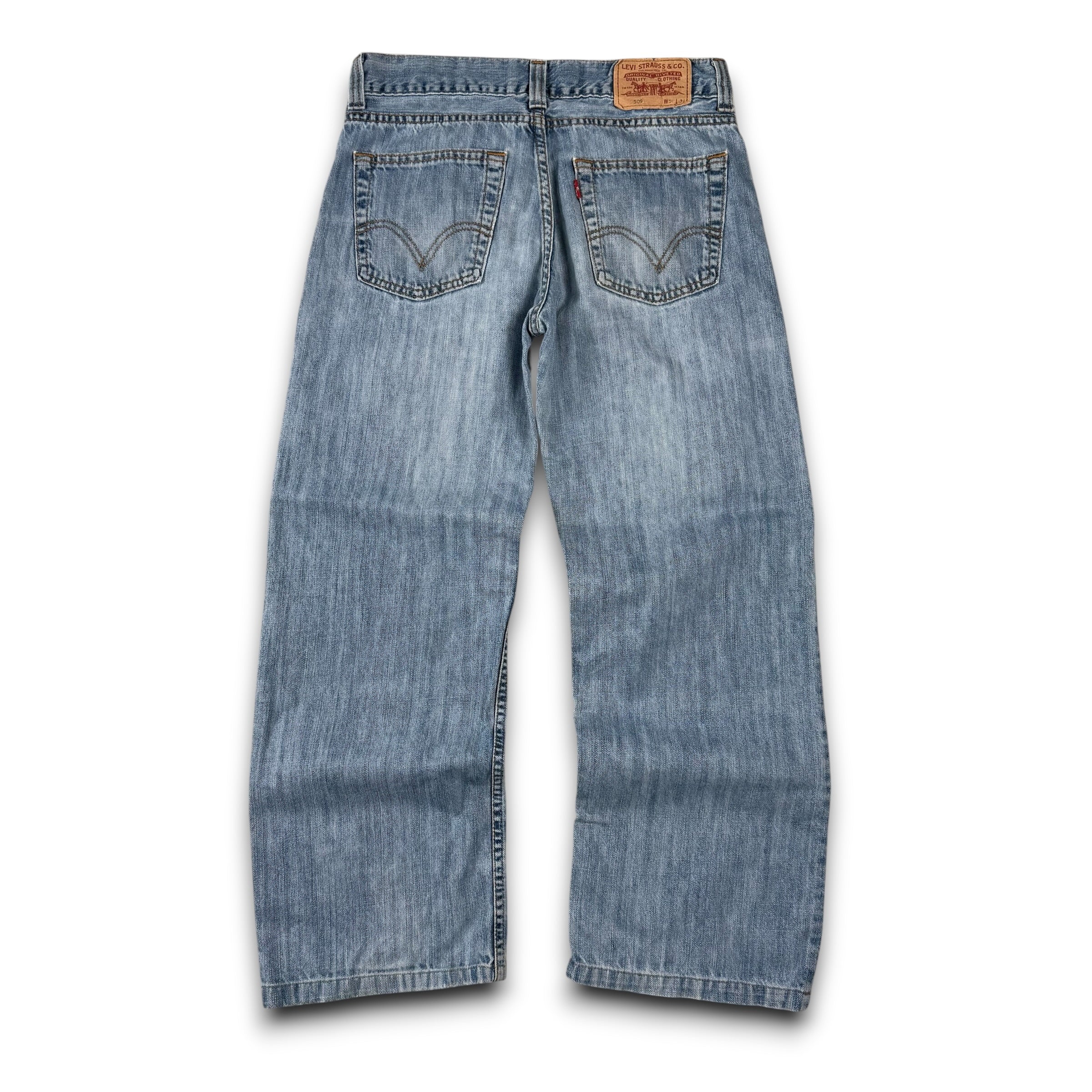Levi's 509 2000's relaxed straight fit denim jeans (S)