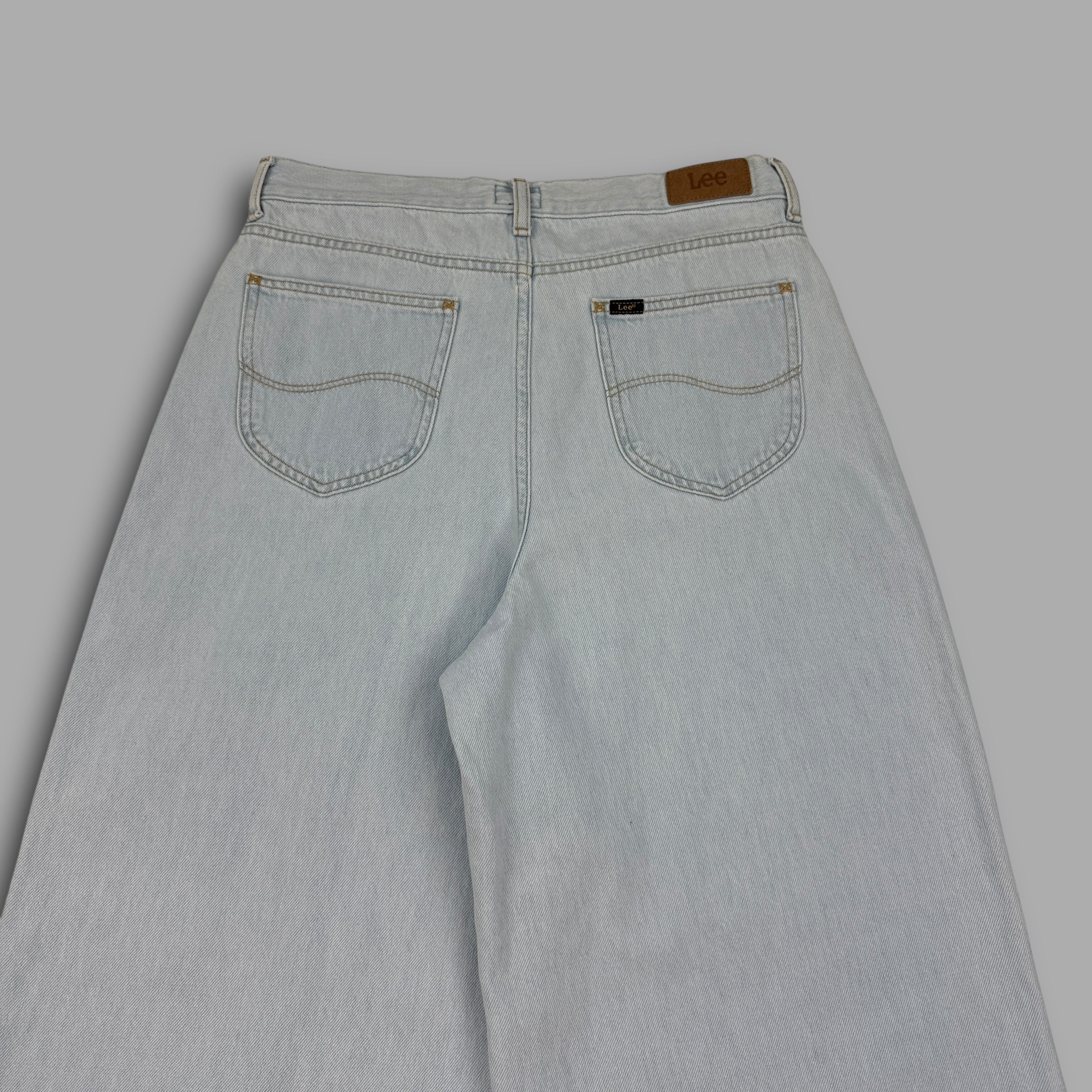 Lee 2000's baggy wide leg jeans (S-M)