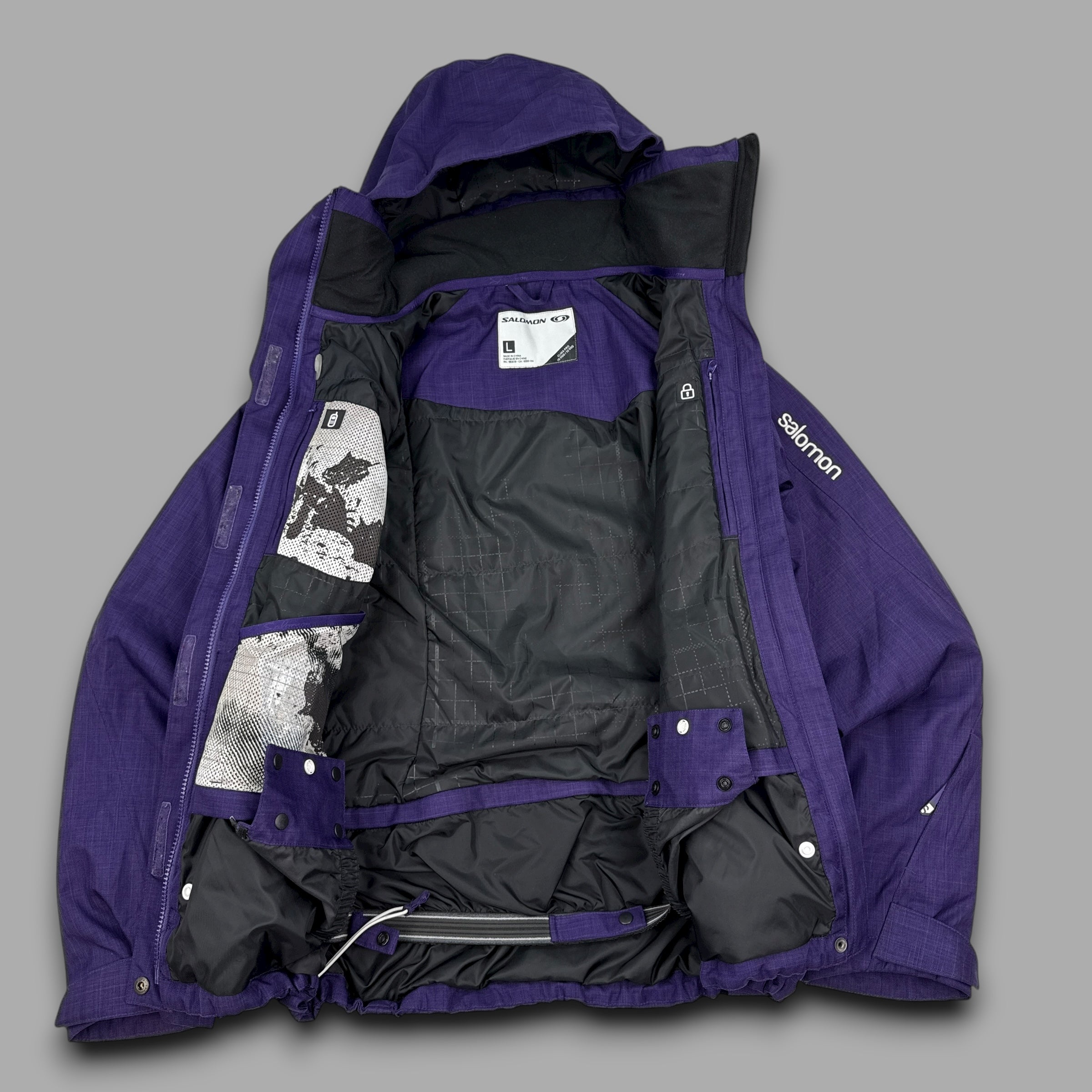 Salomon 2011 technical vented clima pro softshell ski jacket (L) wms