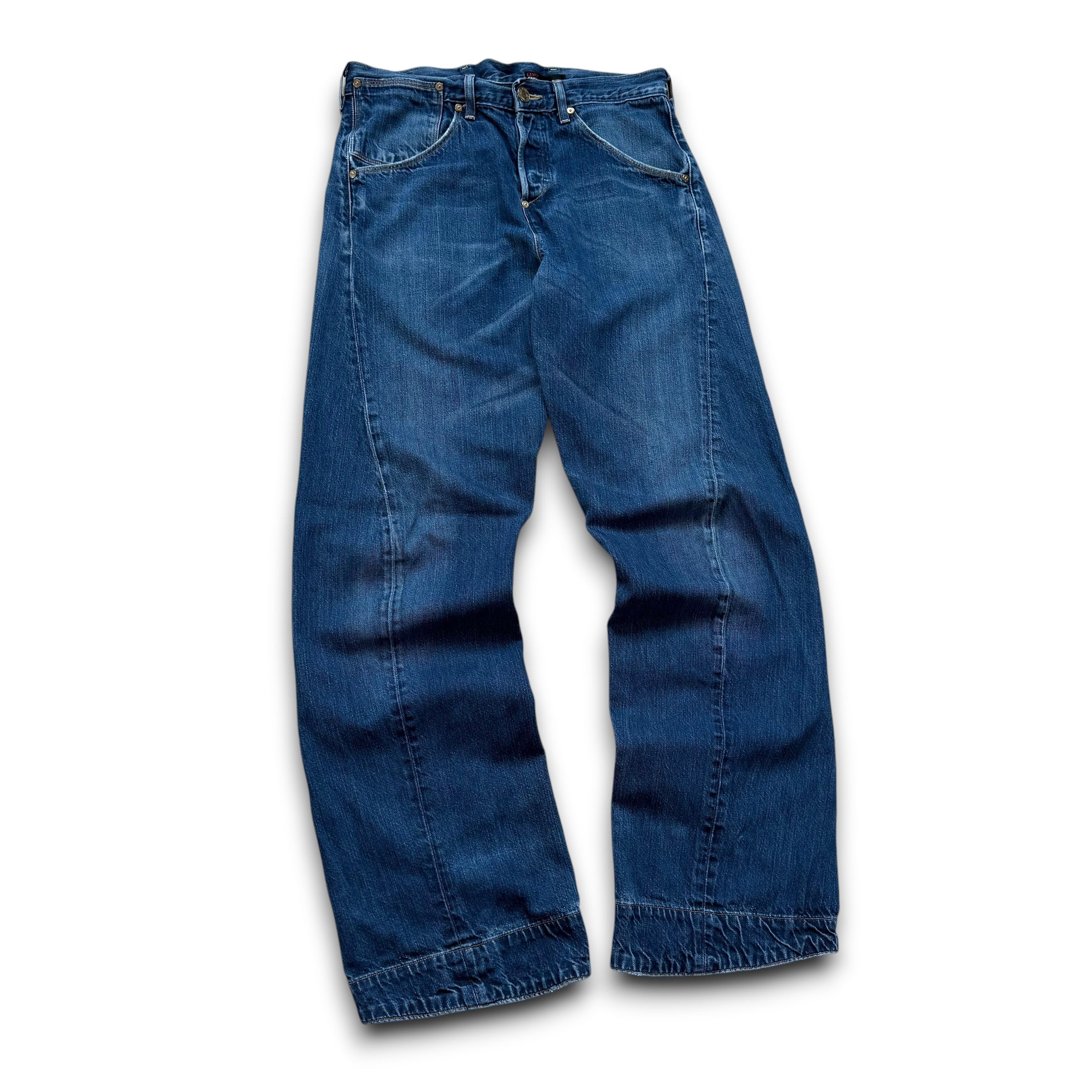 Levi's 2000's engineered twisted baggy bootcut denim jeans (M)