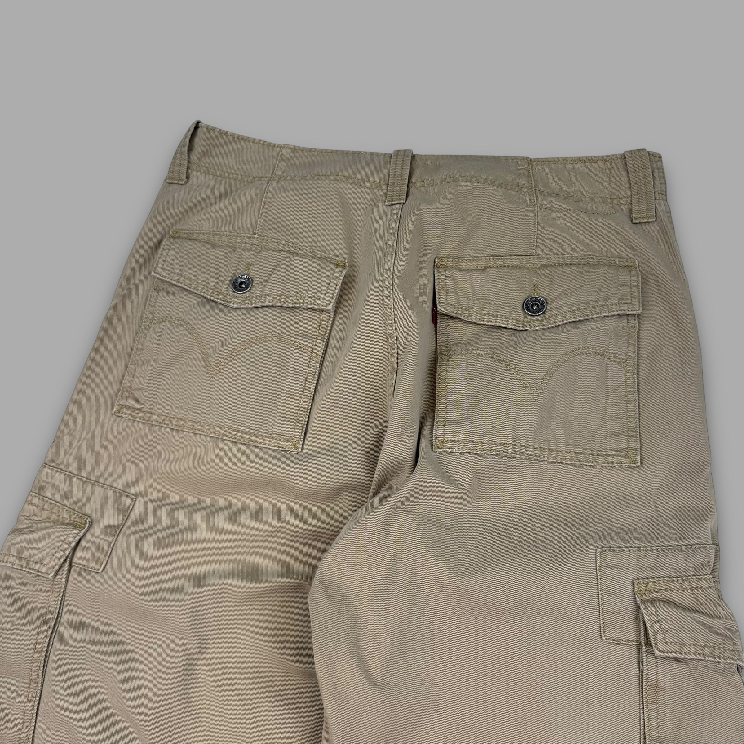 Levi's 2000's baggy wide leg loose fit cargo bottoms (M-L)