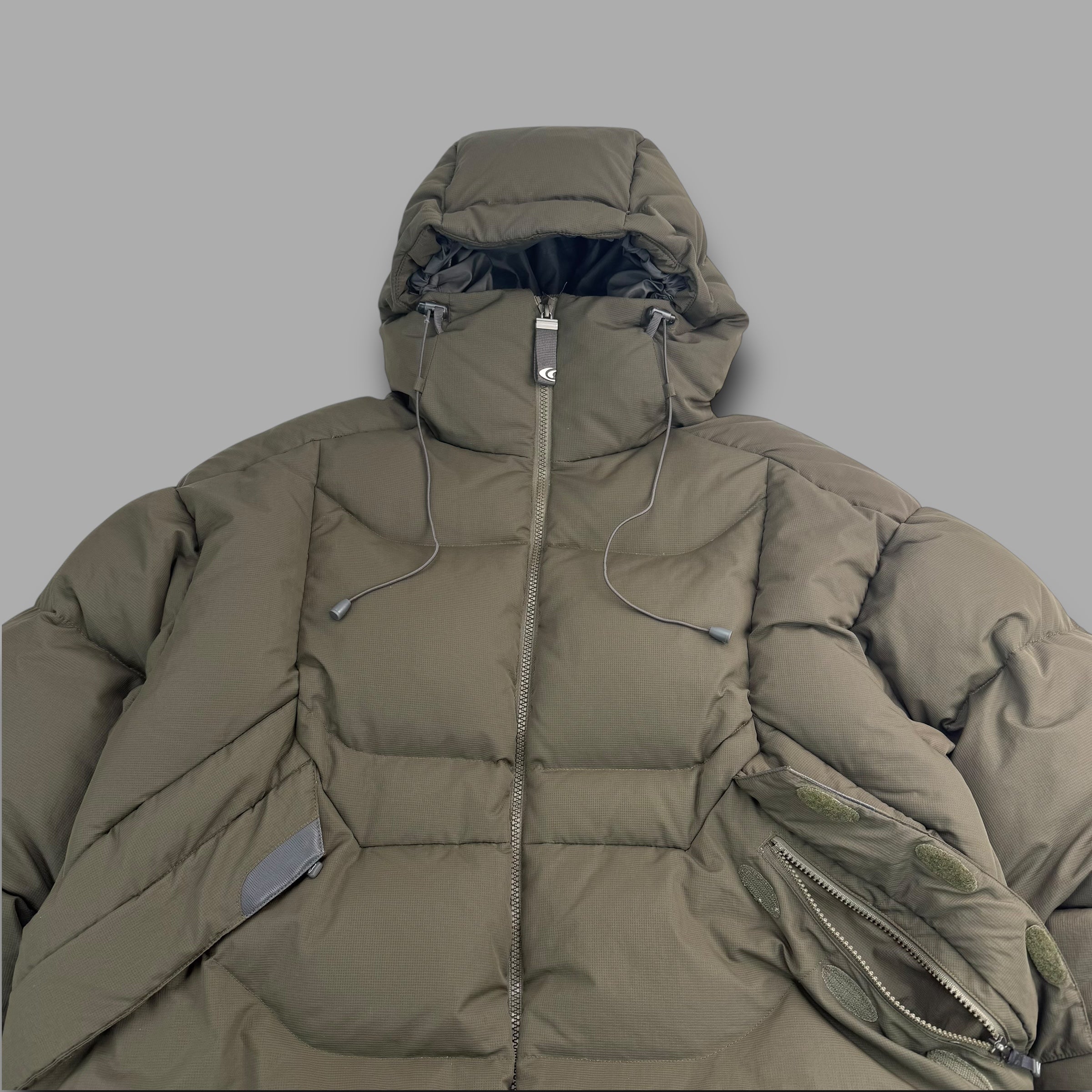 Salomon 2004 technical panlled downfilled puffer jacket (XL-XXL)