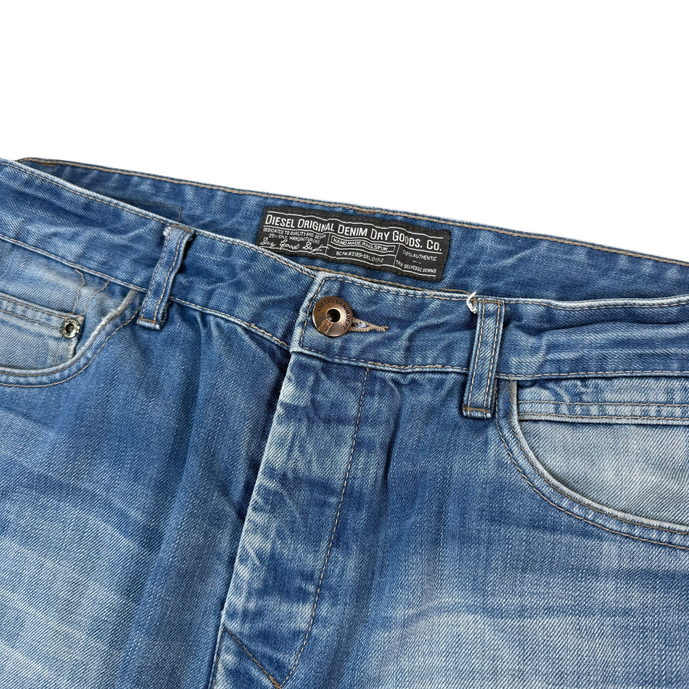 Diesel 1990's handmade ring spun denim bootcut jeans (M-L)